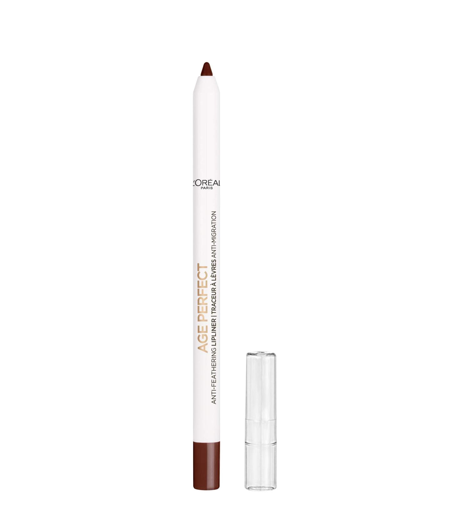 L'Oreal Paris Age Perfect Anti-Feathering Lip Liner - Spiced Nude - 1 Count - Buy Online on GoSupps.com