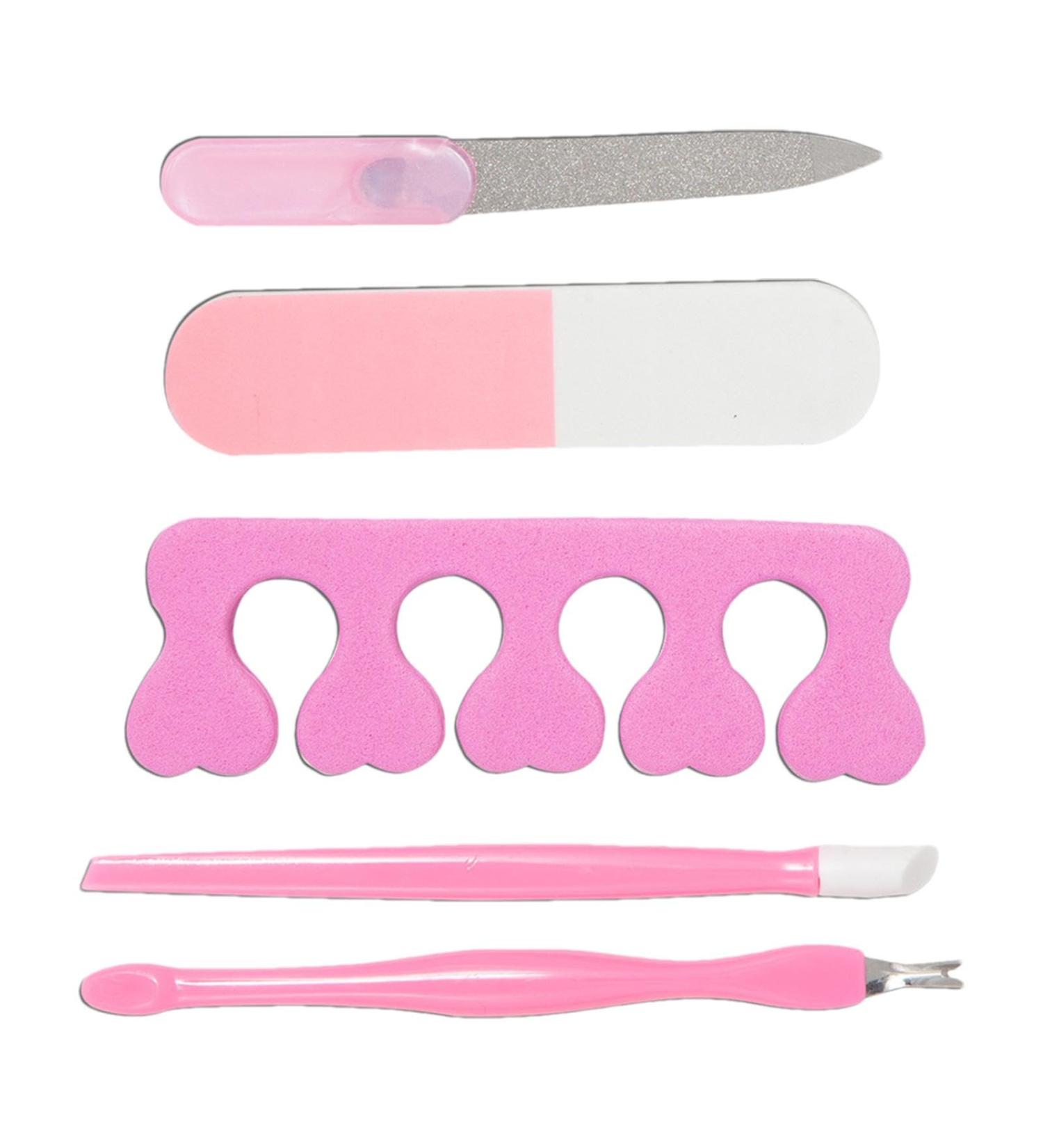 Weppduk Manicure and Pedicure Kit 5-Piece Professional Nail Grooming Kit Lightweight Accessories for Parties Travel Proms and Dating - Buy Online on GoSupps.com