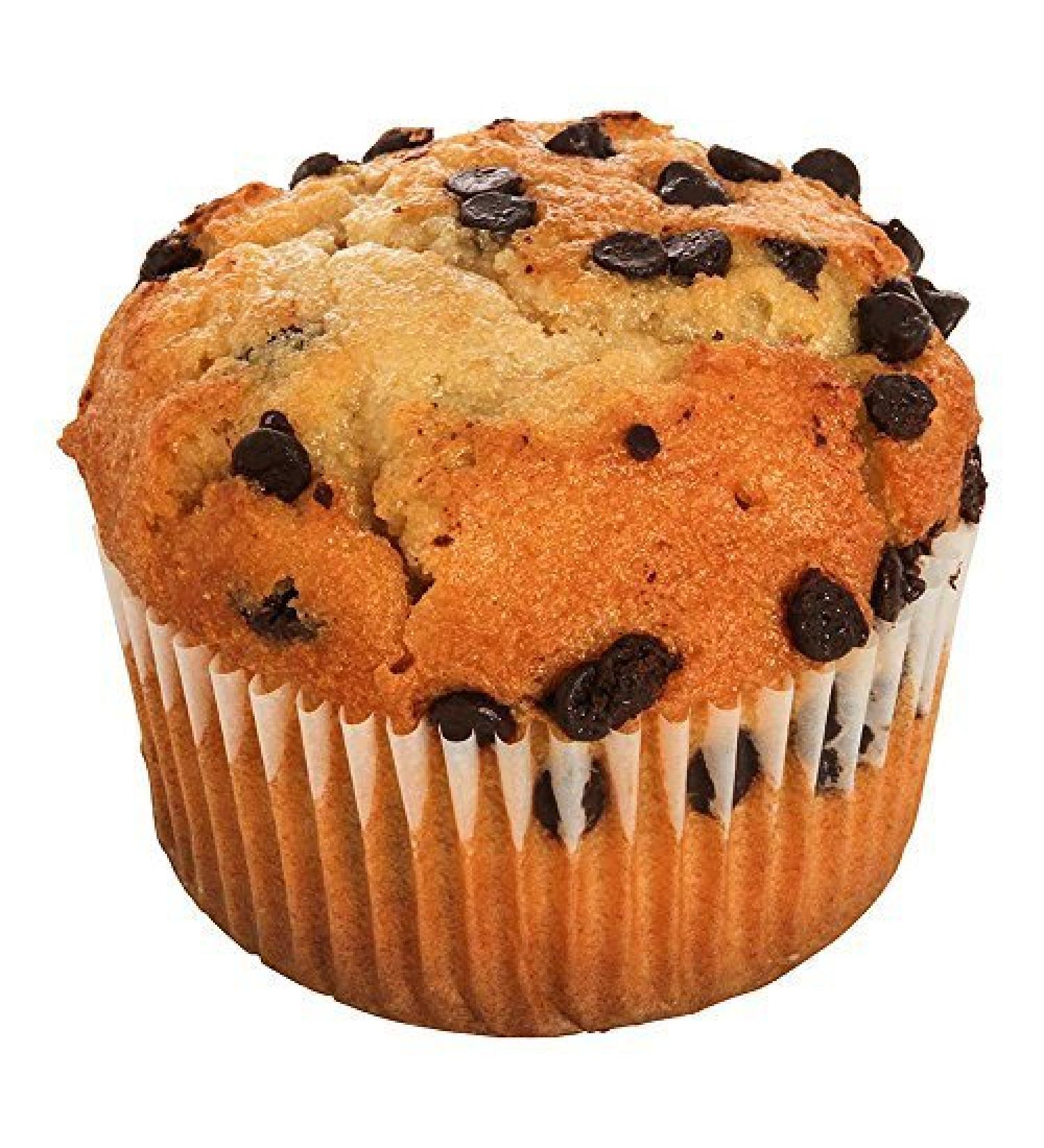 Otis Spunkmeyer Delicious Essentials Chocolate Chip Muffin 4 Ounce -- 24 per case. by Otis Spunkmeyer