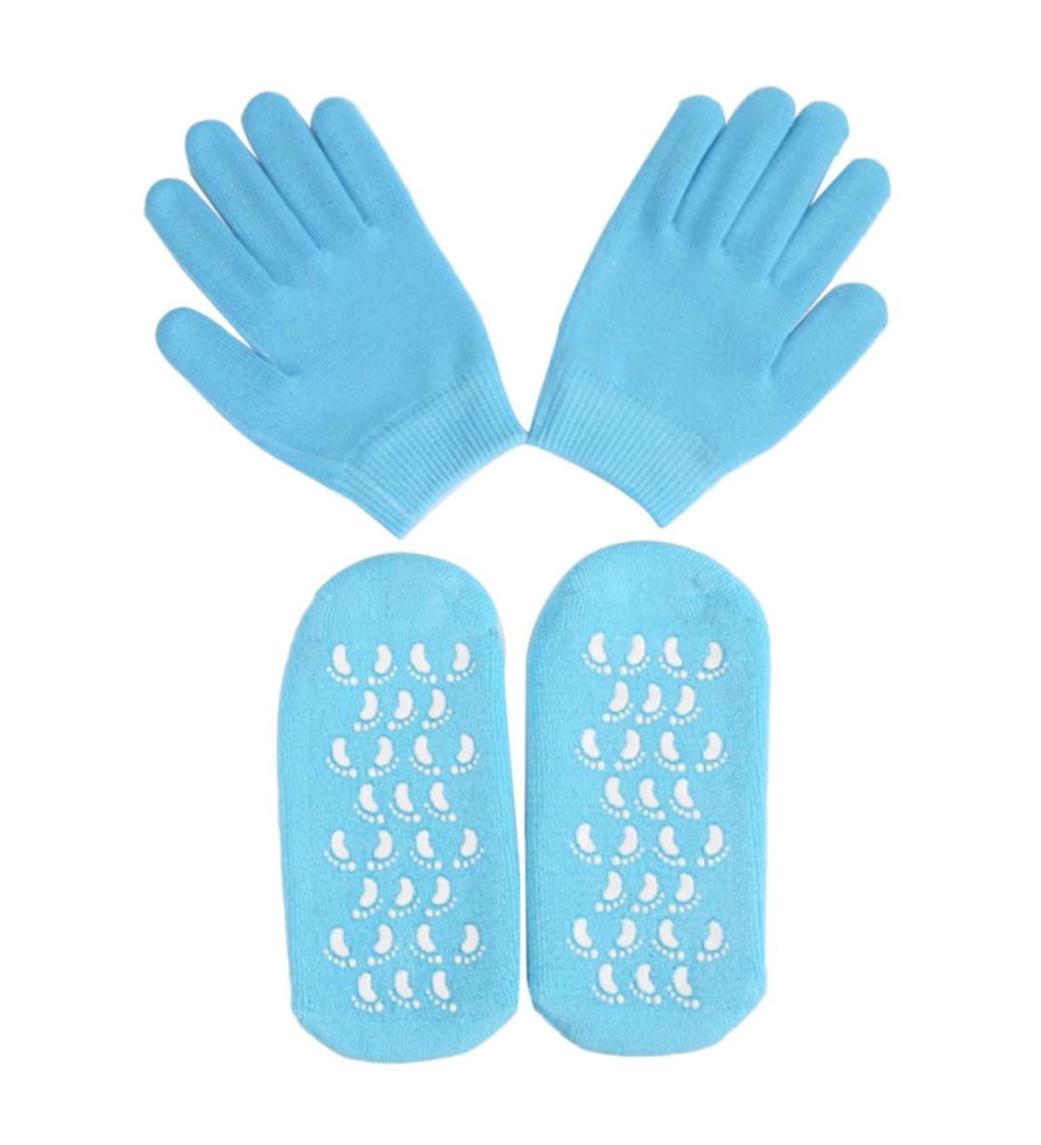 FRCOLOR Hand Care Set Hand Care Set Skin Cleaning Le Suppl ant rnw Skin Care Skincare Cotton Gloves Oil Sock Shoes Cosmetics Moisturising Socks Essential Oil Gel Mittel - Buy Online on GoSupps.com