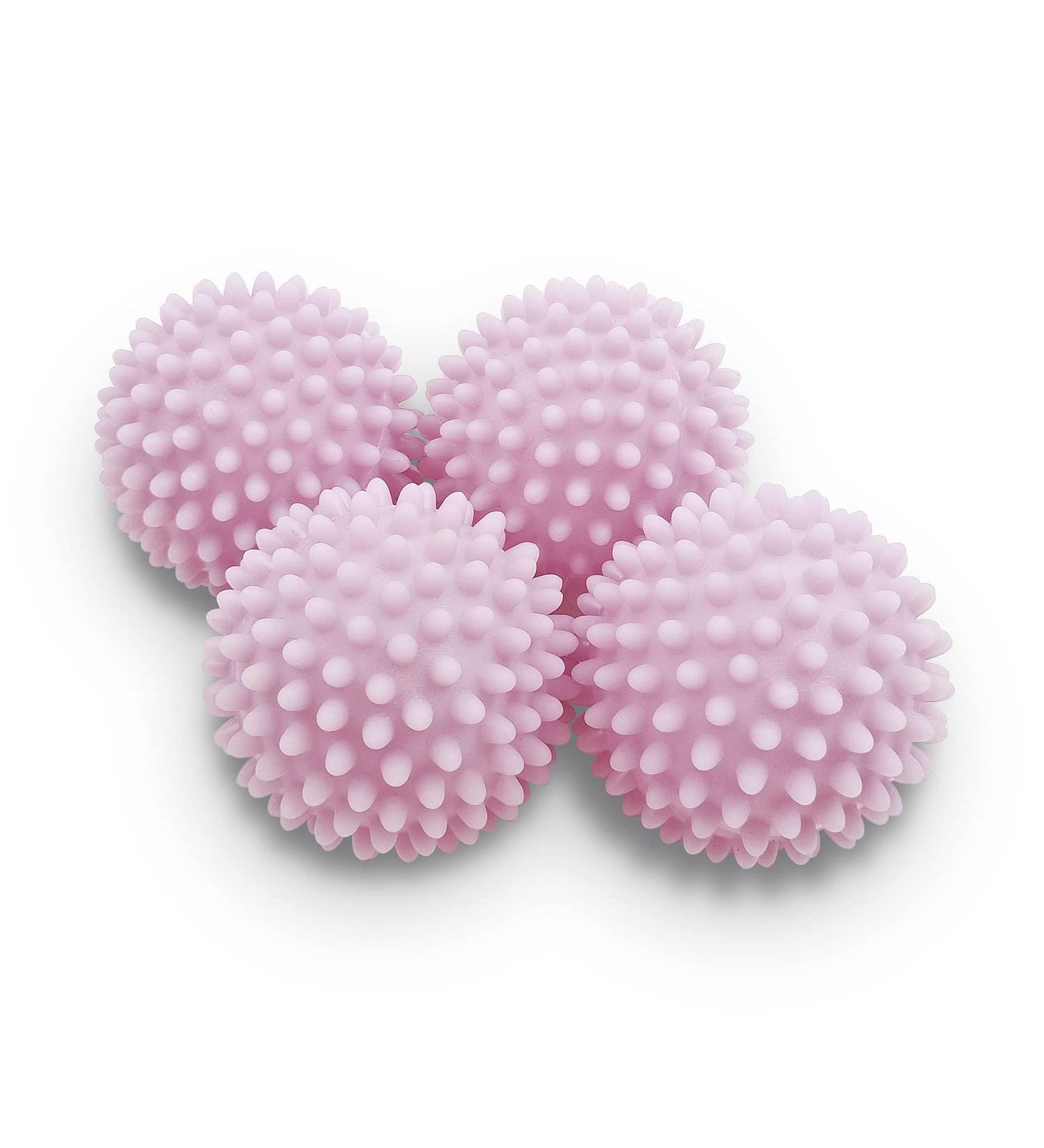 Non-Toxic Reusable Dryer Balls 4 Pack - Light Purple | Eco-Friendly Laundry Solution - Buy Online on GoSupps.com