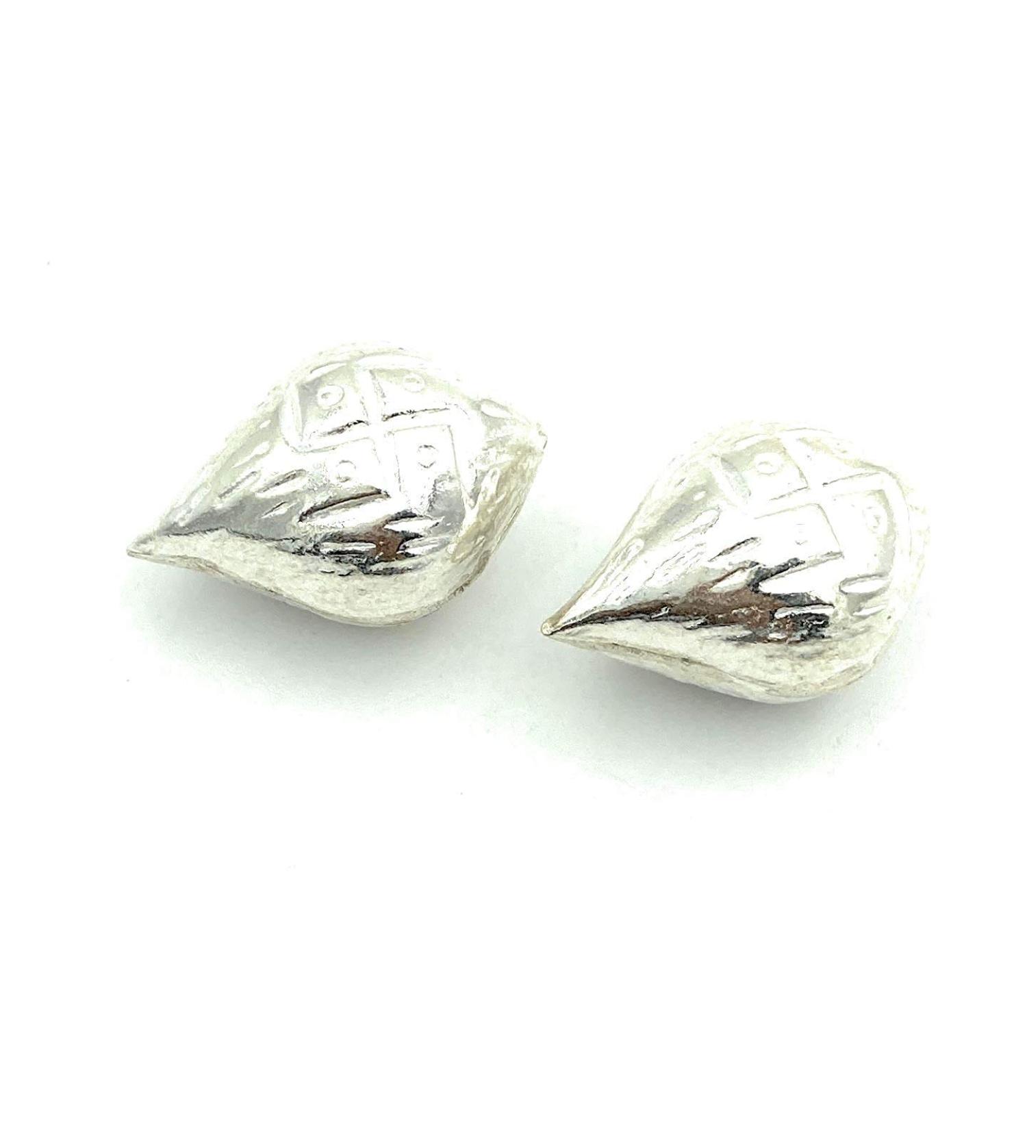 Pure Silver Nariyal (Coconut) for Pooja and Gift Purpose - Set of 2 1 Gram per Piece by Indian Collectible - Buy Online on GoSupps.com