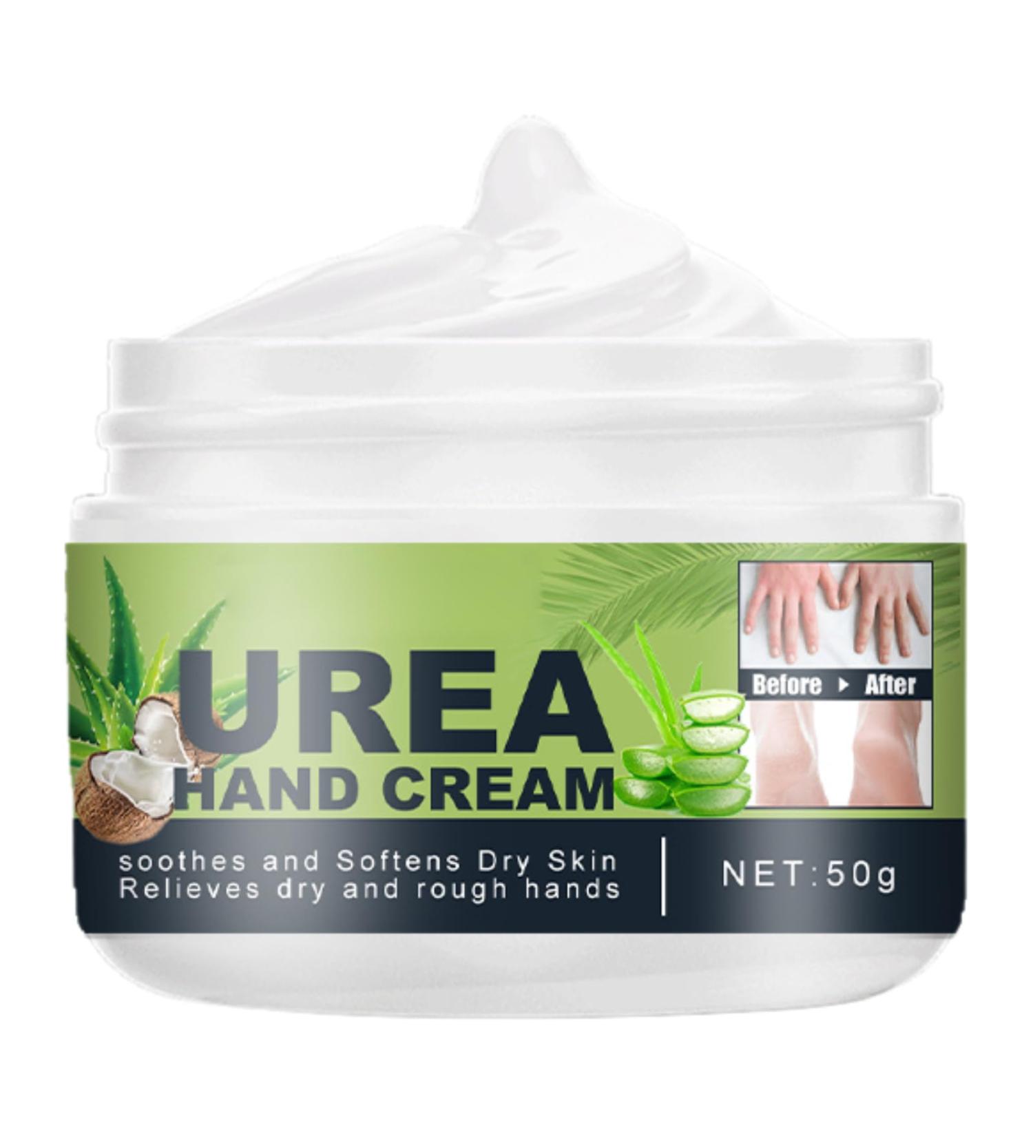 42% Urea Cream with 2% Salicylic Acid Urea Hand Cream for Dry Cracked Skin Repairs Rough Feet & Hands Moisturizes with Coconut & Aloe 50g - Buy Online on GoSupps.com