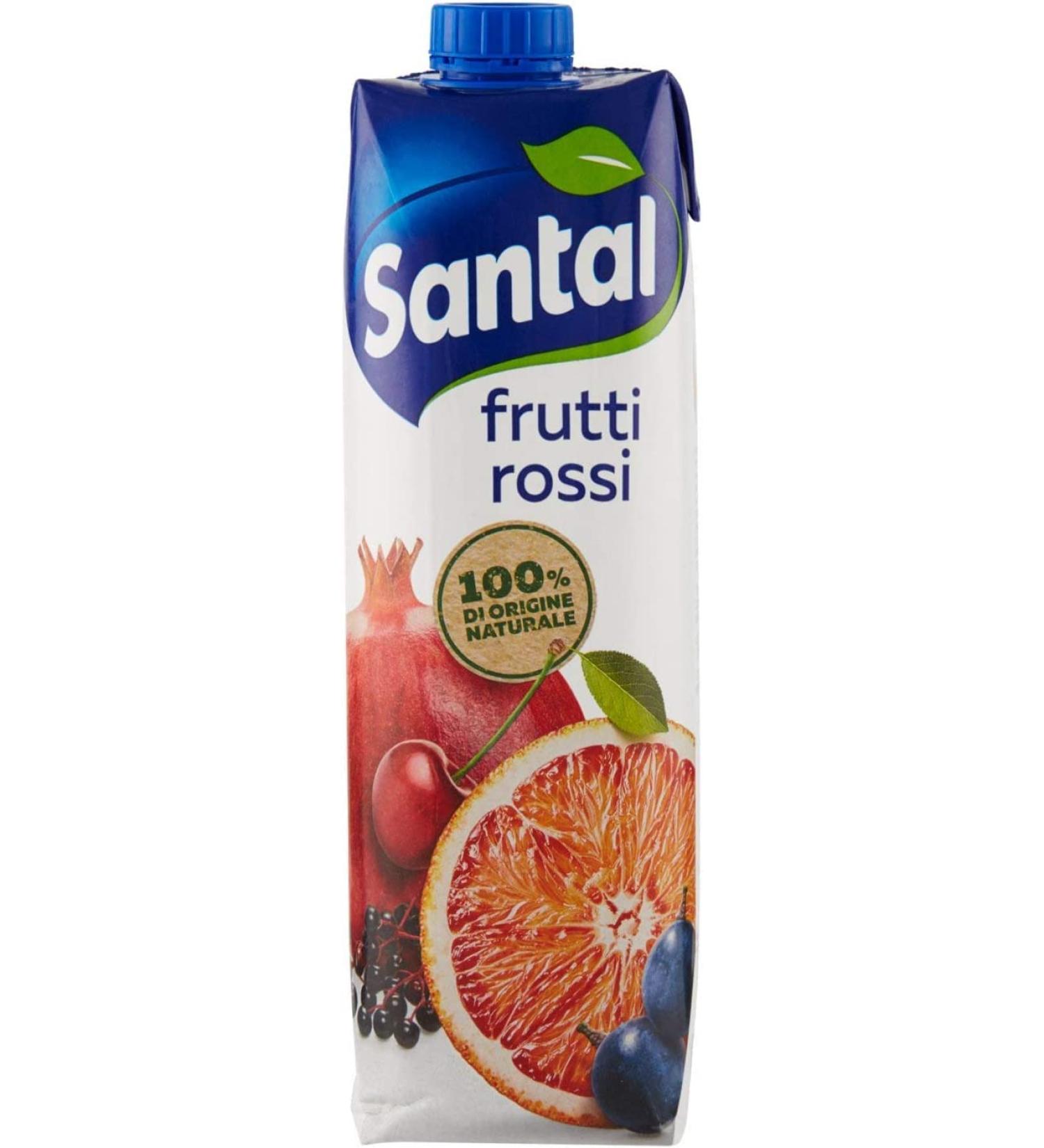 Parmalat Santal I Classics Fruit Juice Red Fruits Red Fruits Fruit Juice 100% Natural Origin Refreshing Drink Tetrapack 1000ml - Buy Online on GoSupps.com