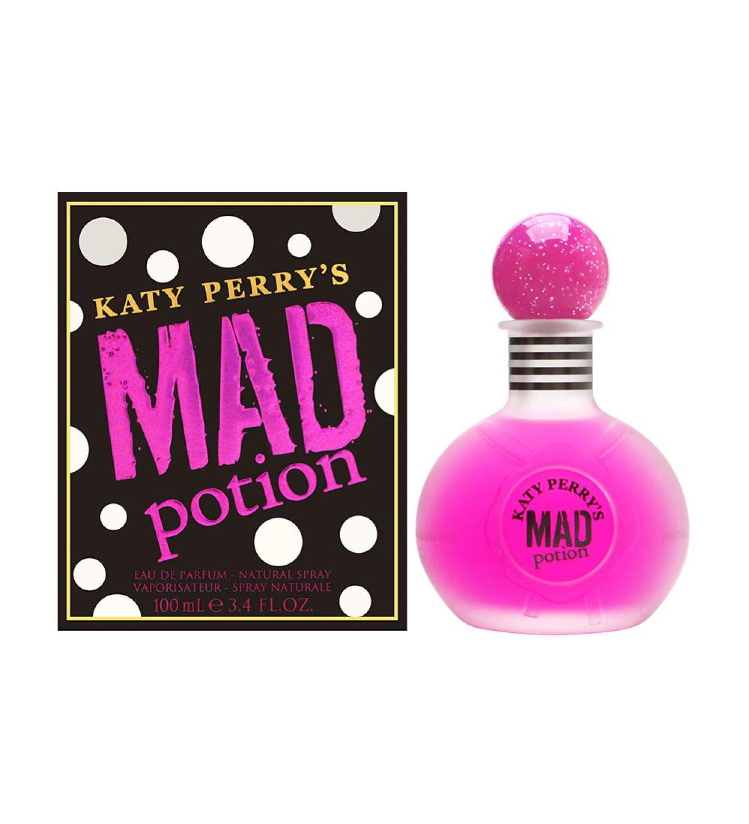 Katy Perry Mad Potion Eau De Parfum Spray for Women 3.4 Fl Oz (Packaging May Vary) Vanilla 3.4 Fl Oz (Pack of 1)