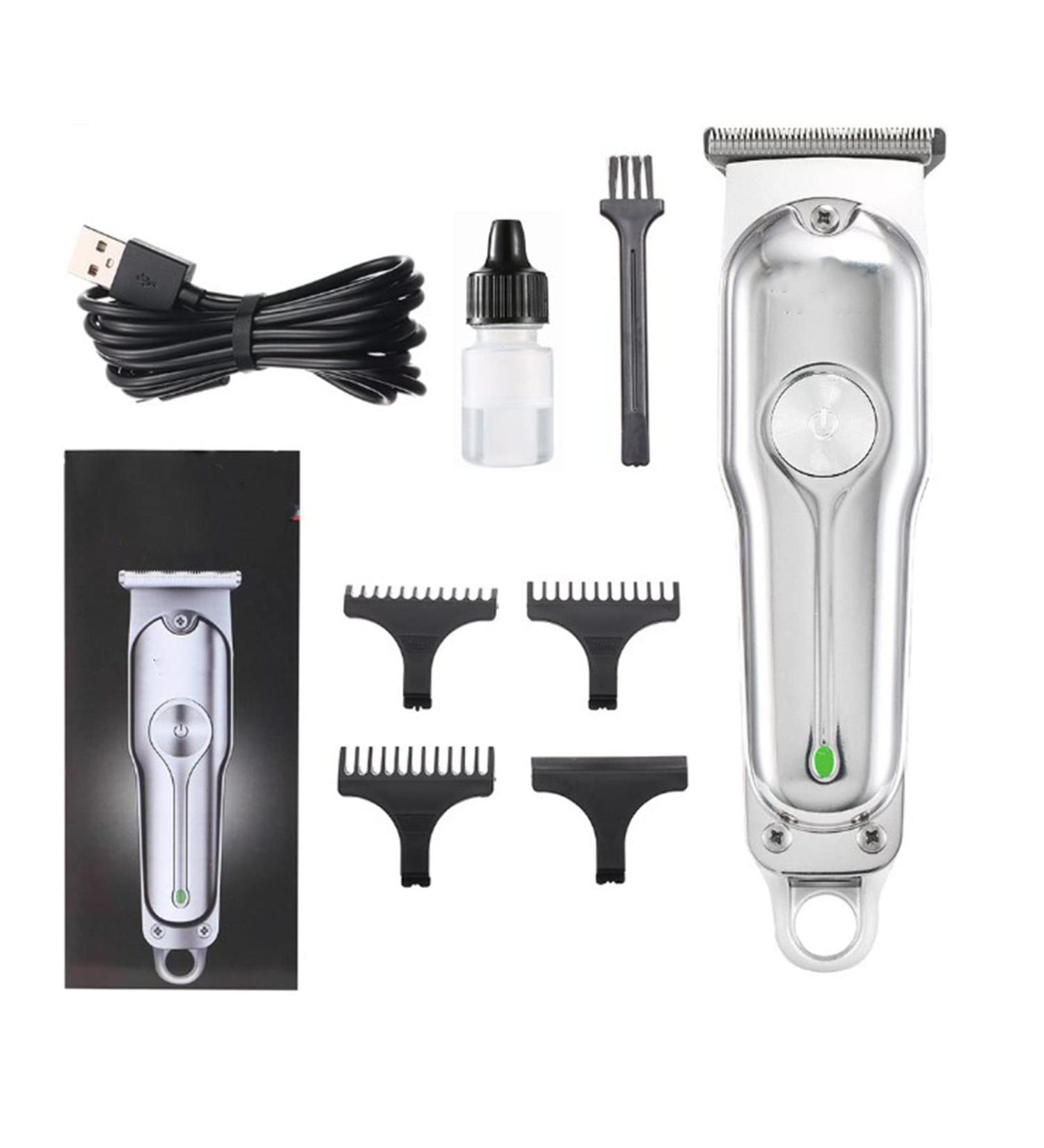 Electric Hair Clipper Stainless Steel Rust Proof Smooth Trimming for Travel Vacation Business Trips 5W - Buy Online on GoSupps.com