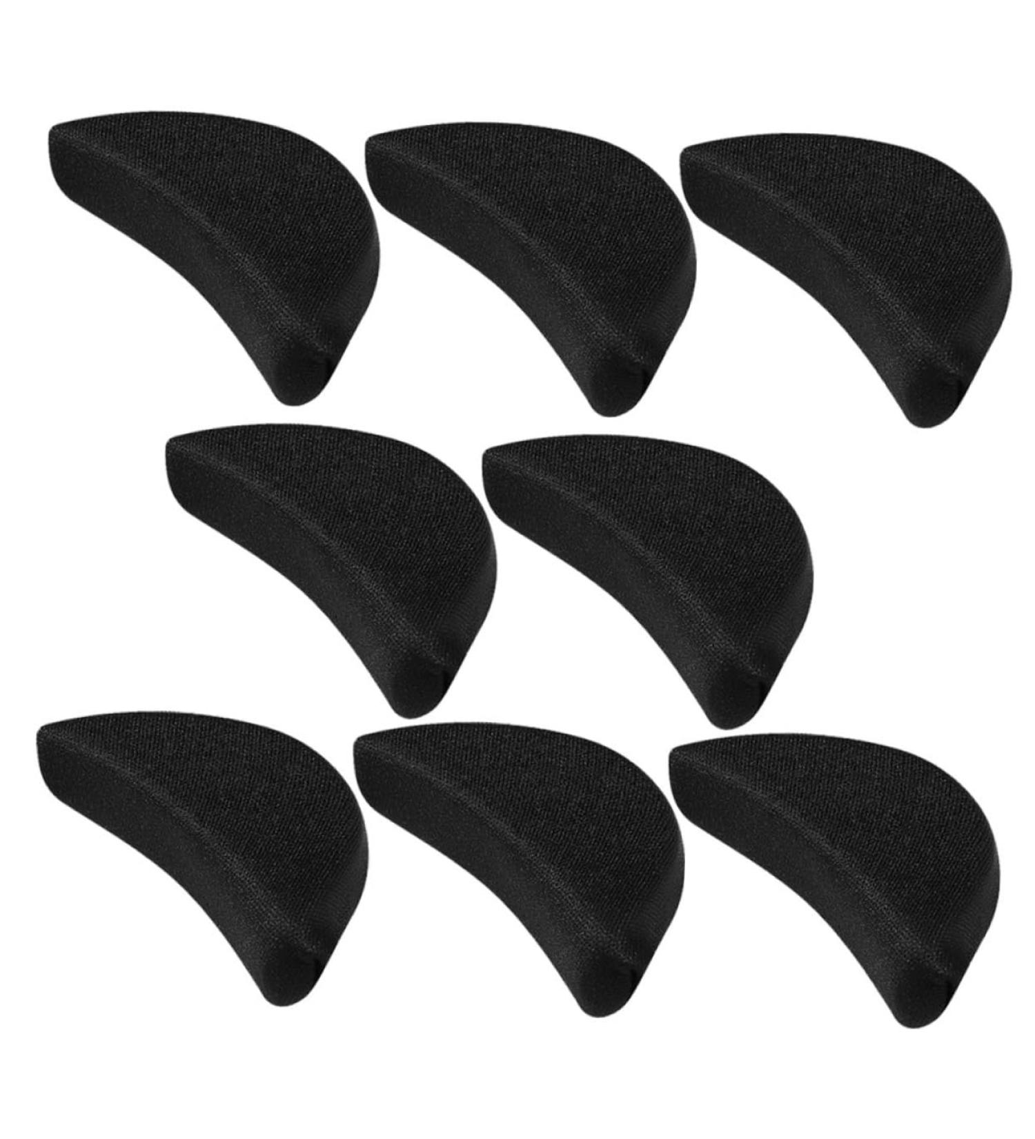 NOLITOY 4 Pairs Reusable Shoe Inserts - Too Big Shoe Toe Plugs & Filler Pads for Men & Women - Ultimate Comfort Front Feet Padding - Black 7X3.5CM - Buy Online on GoSupps.com