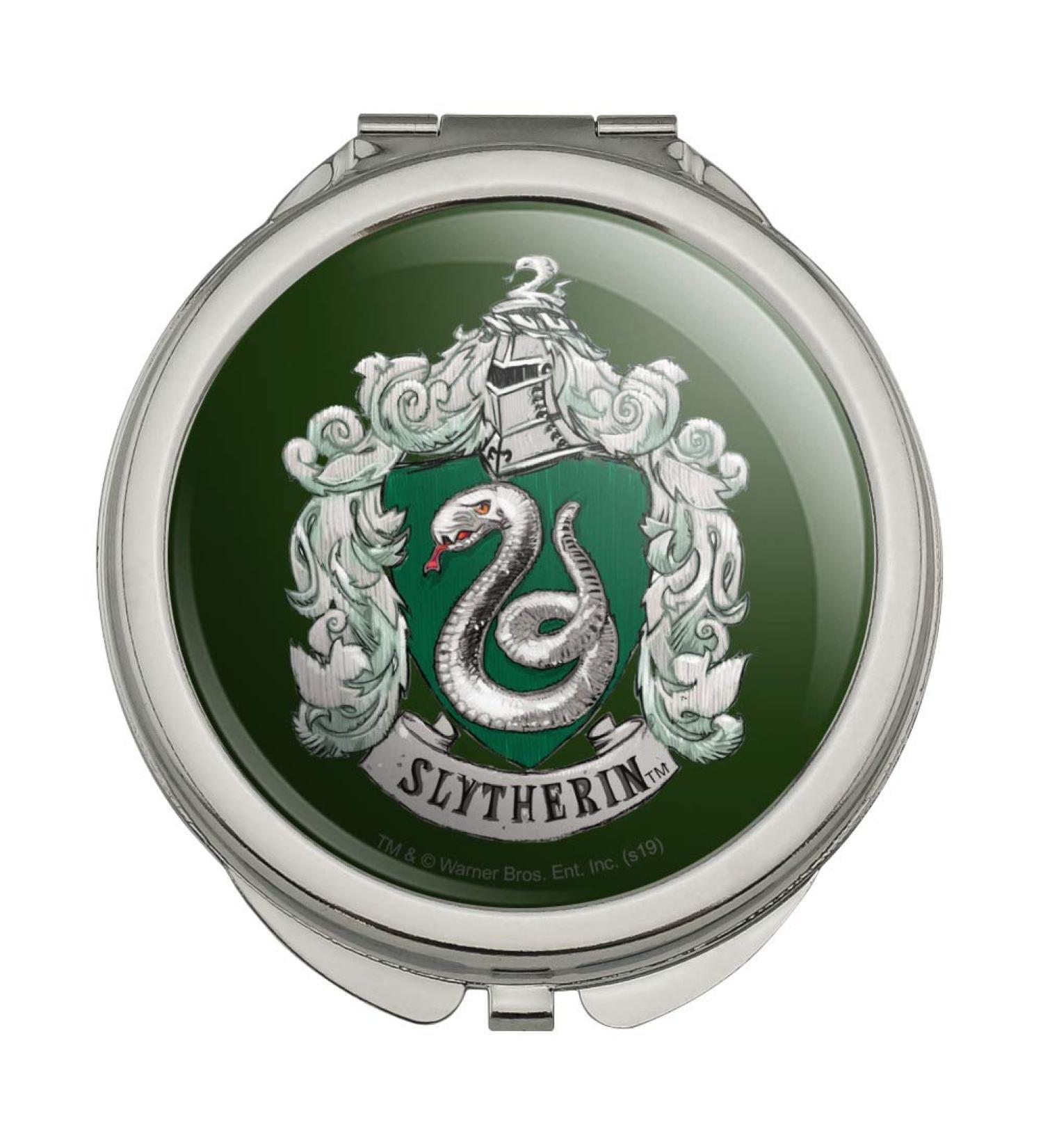 Harry Potter Slytherin Crest Compact Travel Mirror Handbag for Makeup - Buy Online on GoSupps.com