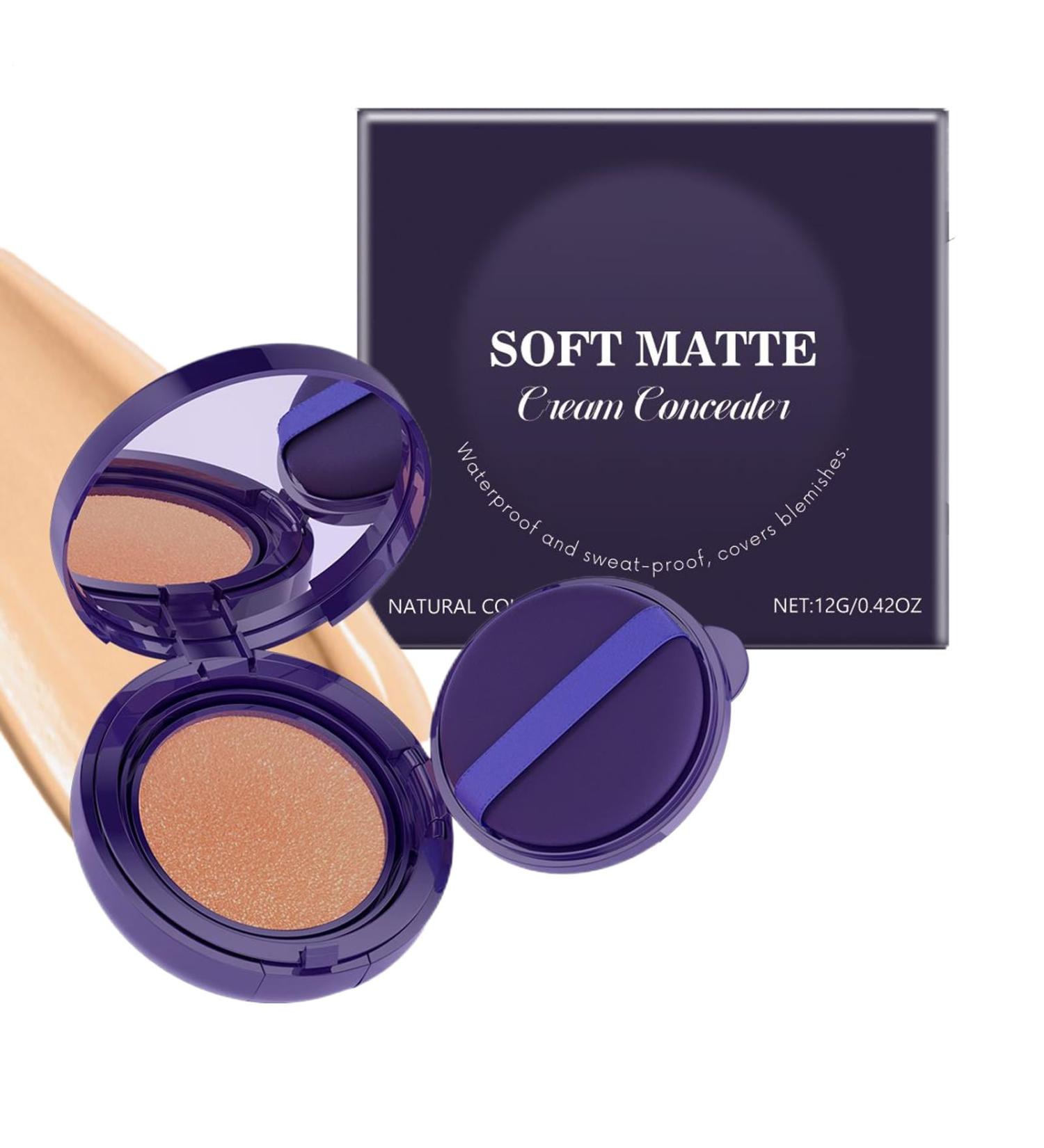 Anti-Cernes Visage | Correcteur Fond de Teint Hydratant avec une Finition Mat - Tenue Longue Dur e Anti-Transpiration L ger pour Retouches Quotidiennes - Buy Online on GoSupps.com