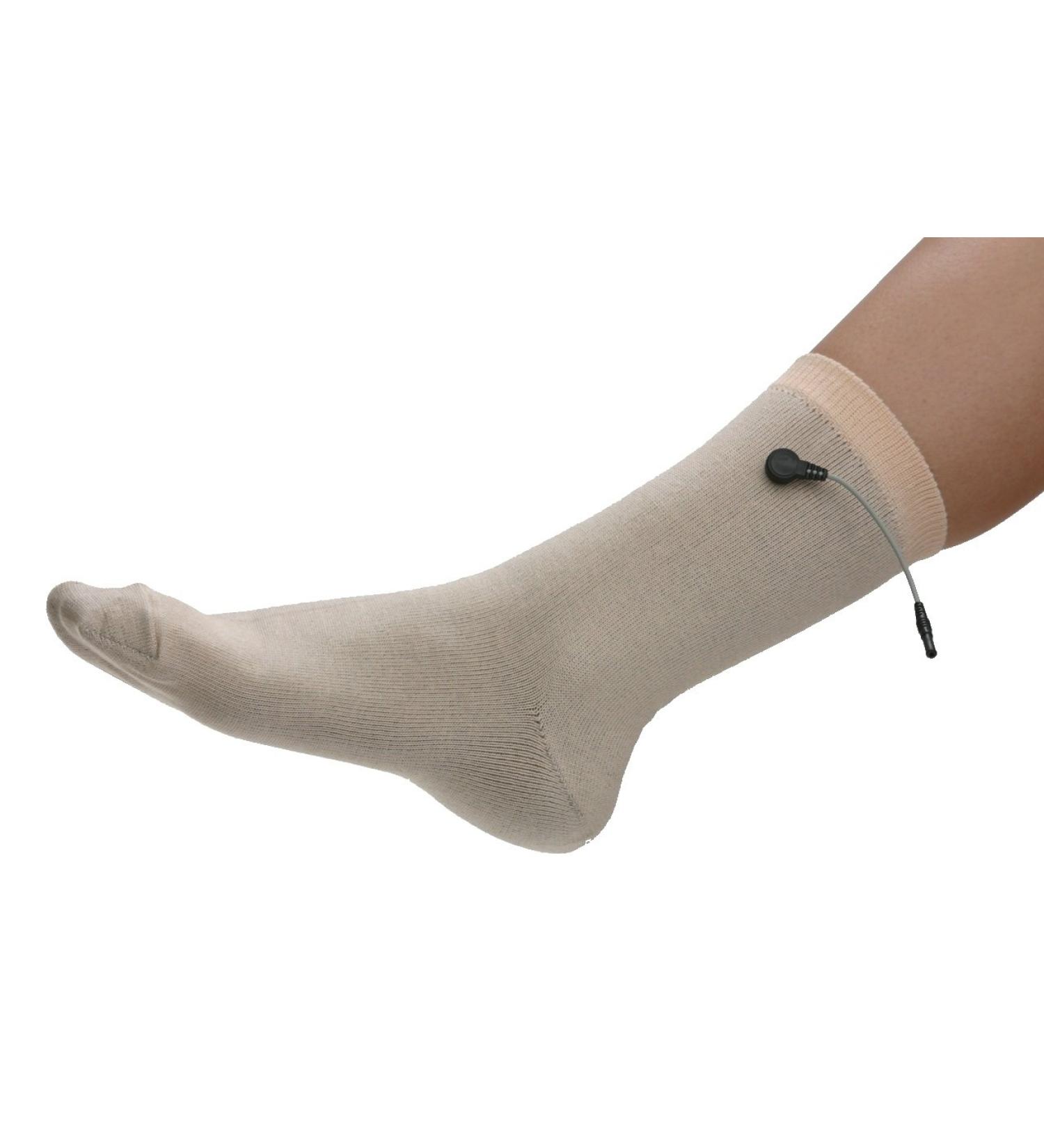 Conductive Socks for use with TENS Unit