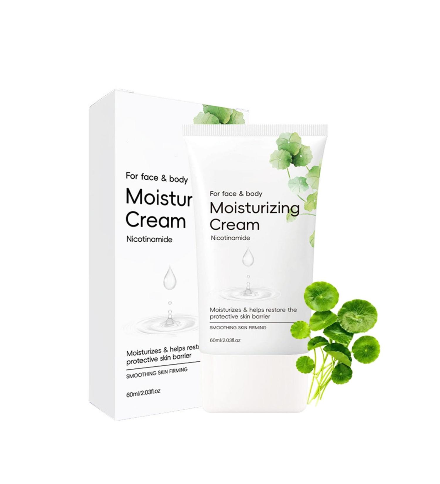 New Cover Centella Asiatica Moisturizing Cream Soothing Calming Cream for Face & Body Deeply Nourishing and Repairing Day and Night Moisturizer Lifting Firming Skin Soothe Dryness & Wrinkles - Buy Online on GoSupps.com