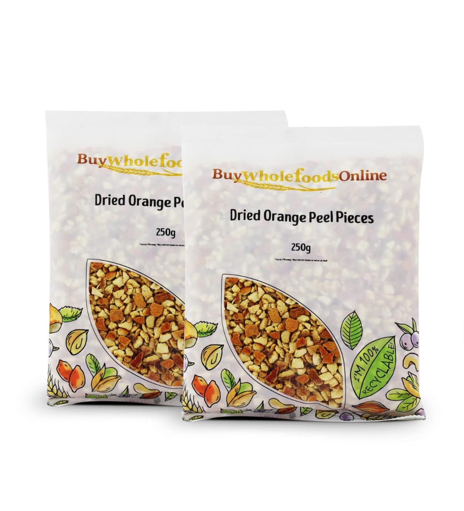 Dried Orange Peel Pieces 500g