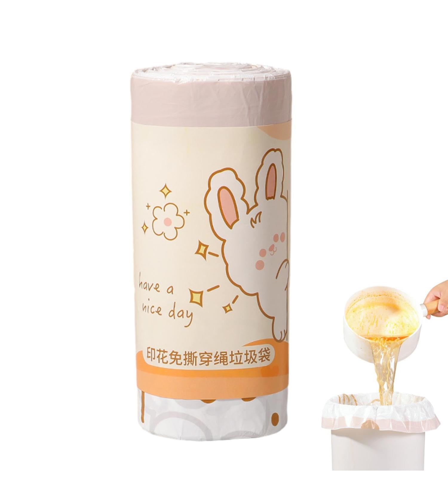 Trash Bags - Drawstring Garbage Bags - Thick Kitchen Trash Bag for Home Bedroom Garden Waste Bin Shakven 60pcs - Buy Online on GoSupps.com