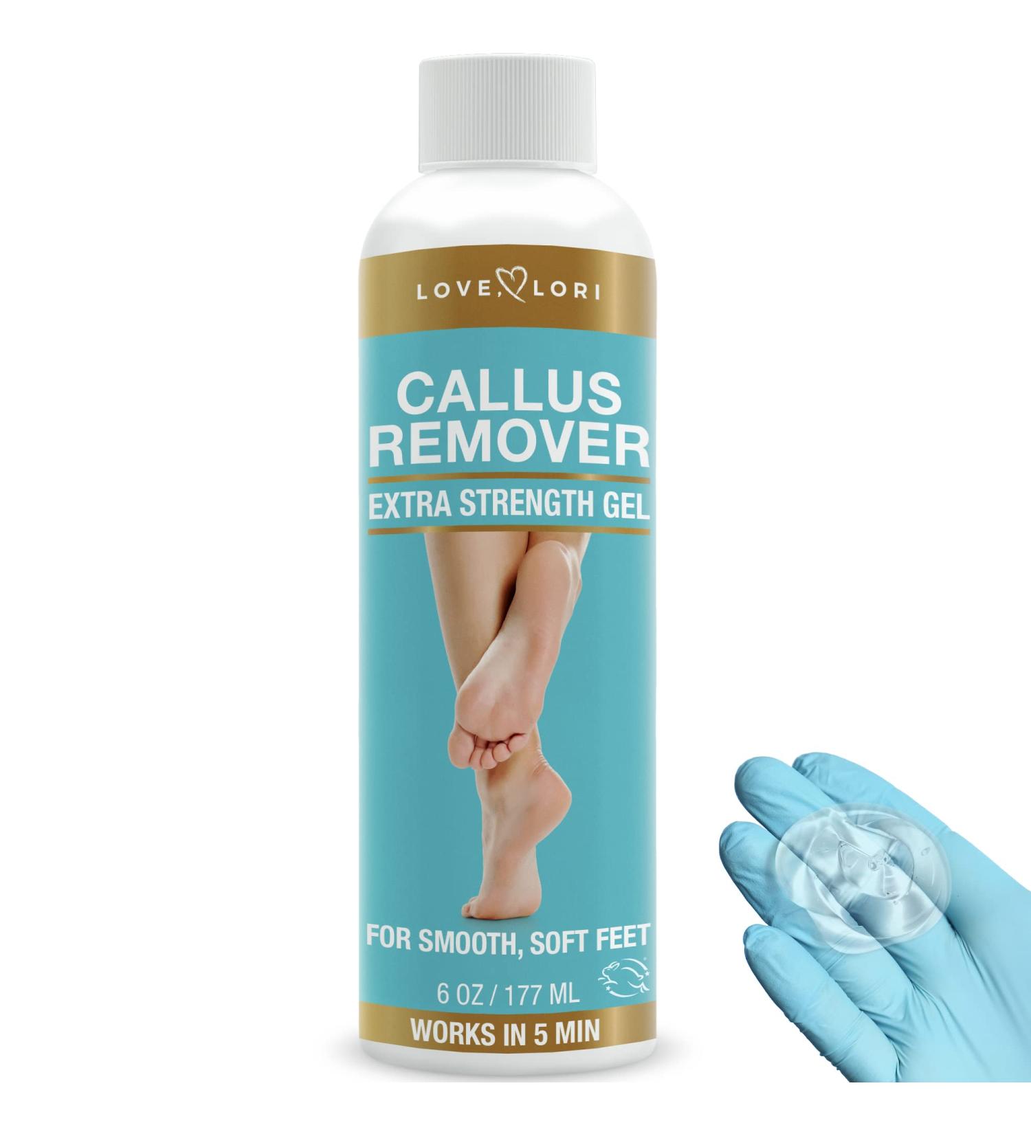 Love Lori Foot Callus Remover Gel 6oz - Professional Pedicure Results at Home - Buy Online on GoSupps.com