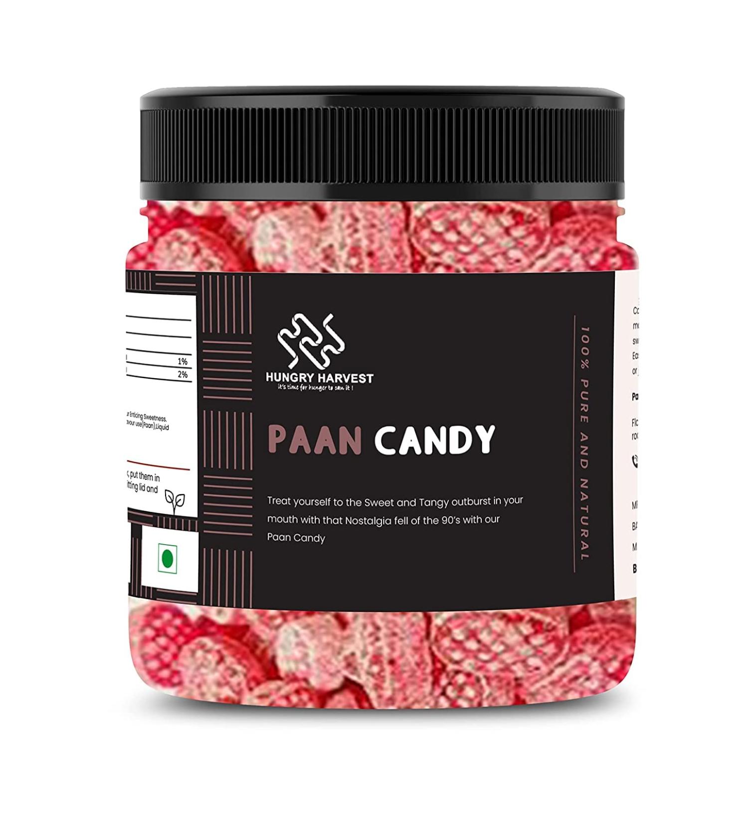 Hungry Harvest Mix Flavoured Candy 300 gms| Dry Sweet Mix Candy_Packing May Vary