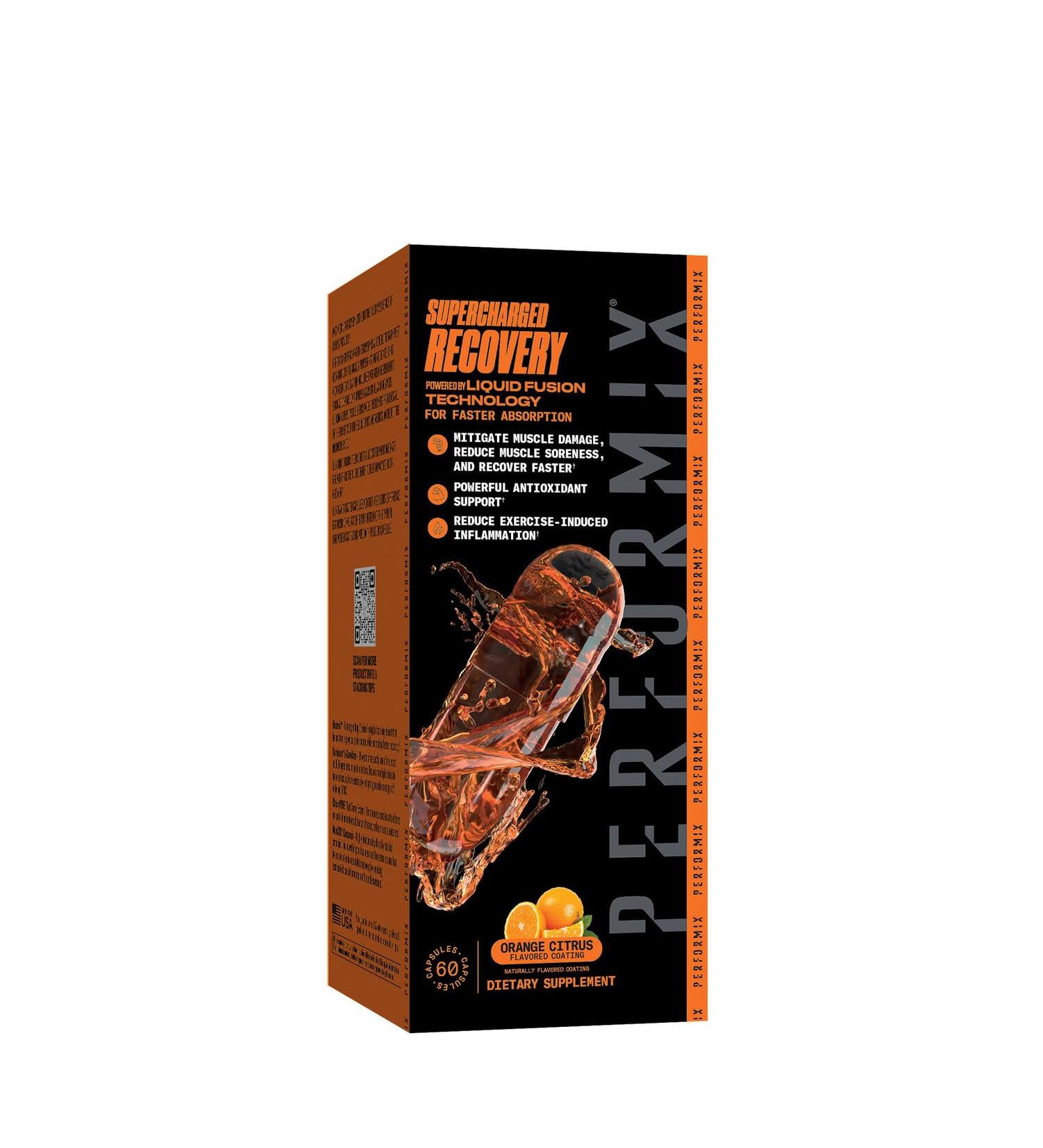 PERFORMIX Supercharged Recovery - Enhance Athletic Recovery & Reduce DOMS | 60 Capsules - International Shipping Available - Buy Online on GoSupps.com