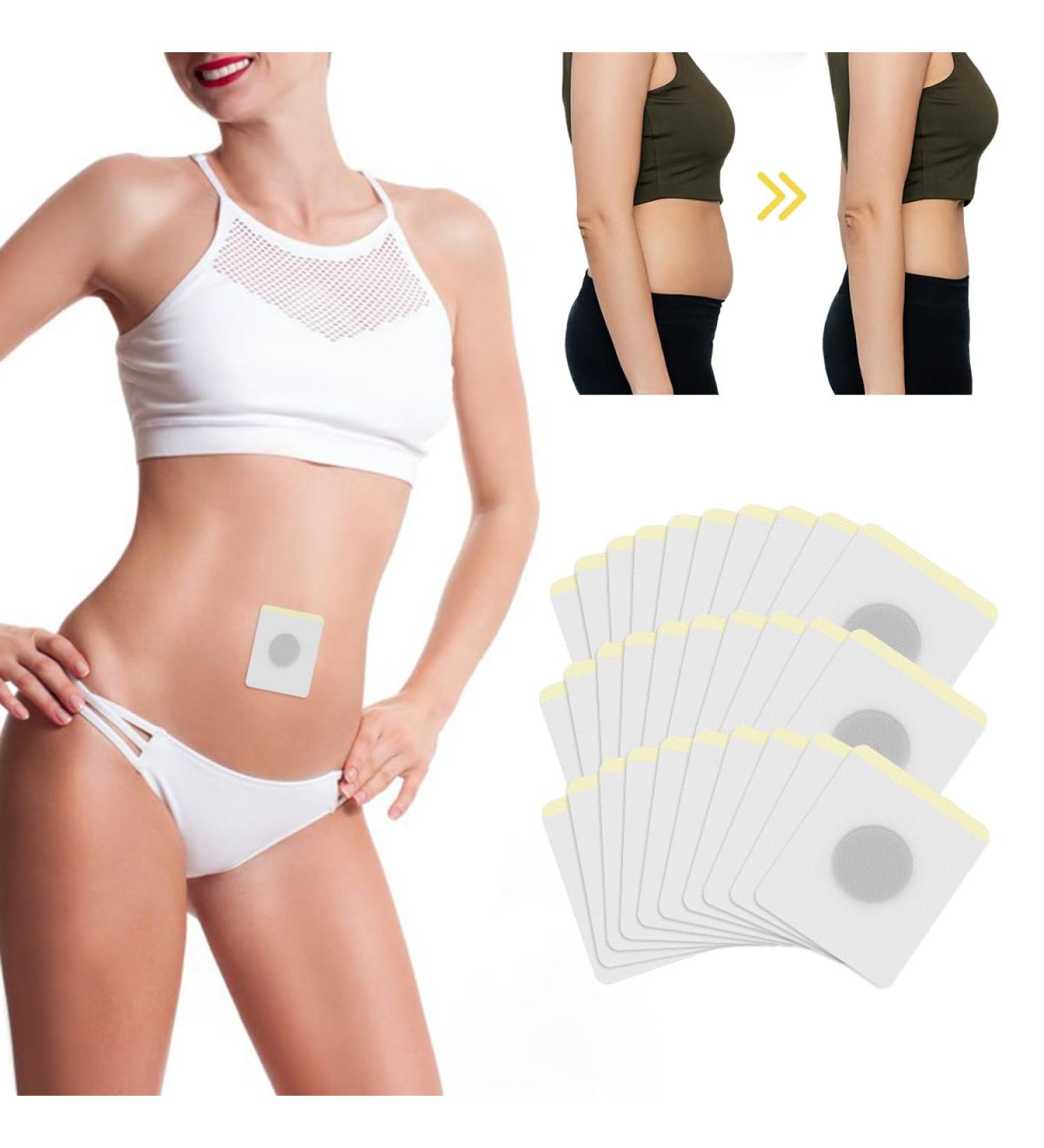 30 Fast Slimming Patches - Quick Weight Loss Fat Burner & Detox for Women - Buy Online on GoSupps.com