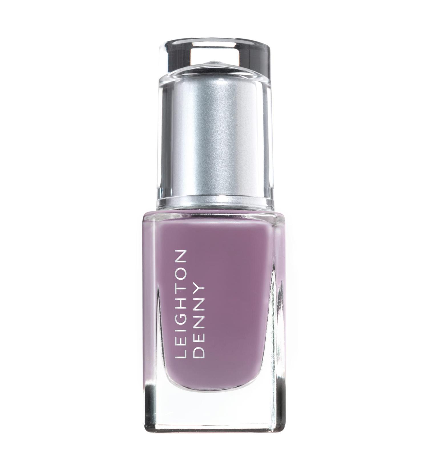 LEIGHTON DENNY Nail Polish - Eager Vegan - 75% Plant-Based Nail Varnish - Vegan - 12ml Lilac - Buy Online on GoSupps.com