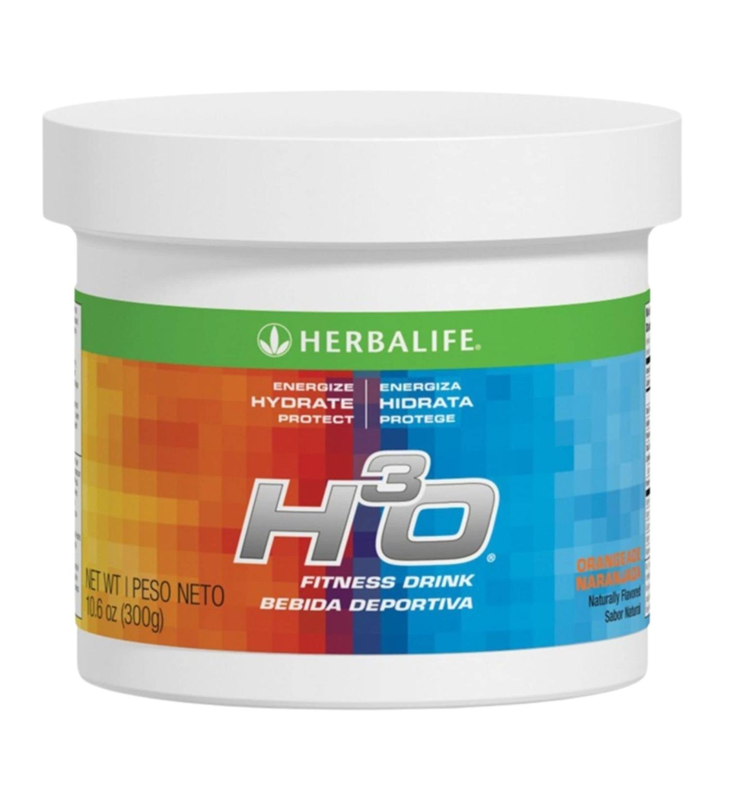 Herbalife H O Fitness Drink: Orangeade Canister 10.6 Oz (300g) Carbohydrate Blend for immediate Energy Energize Hydrate Protect Naturally Flavored - Buy Online on GoSupps.com