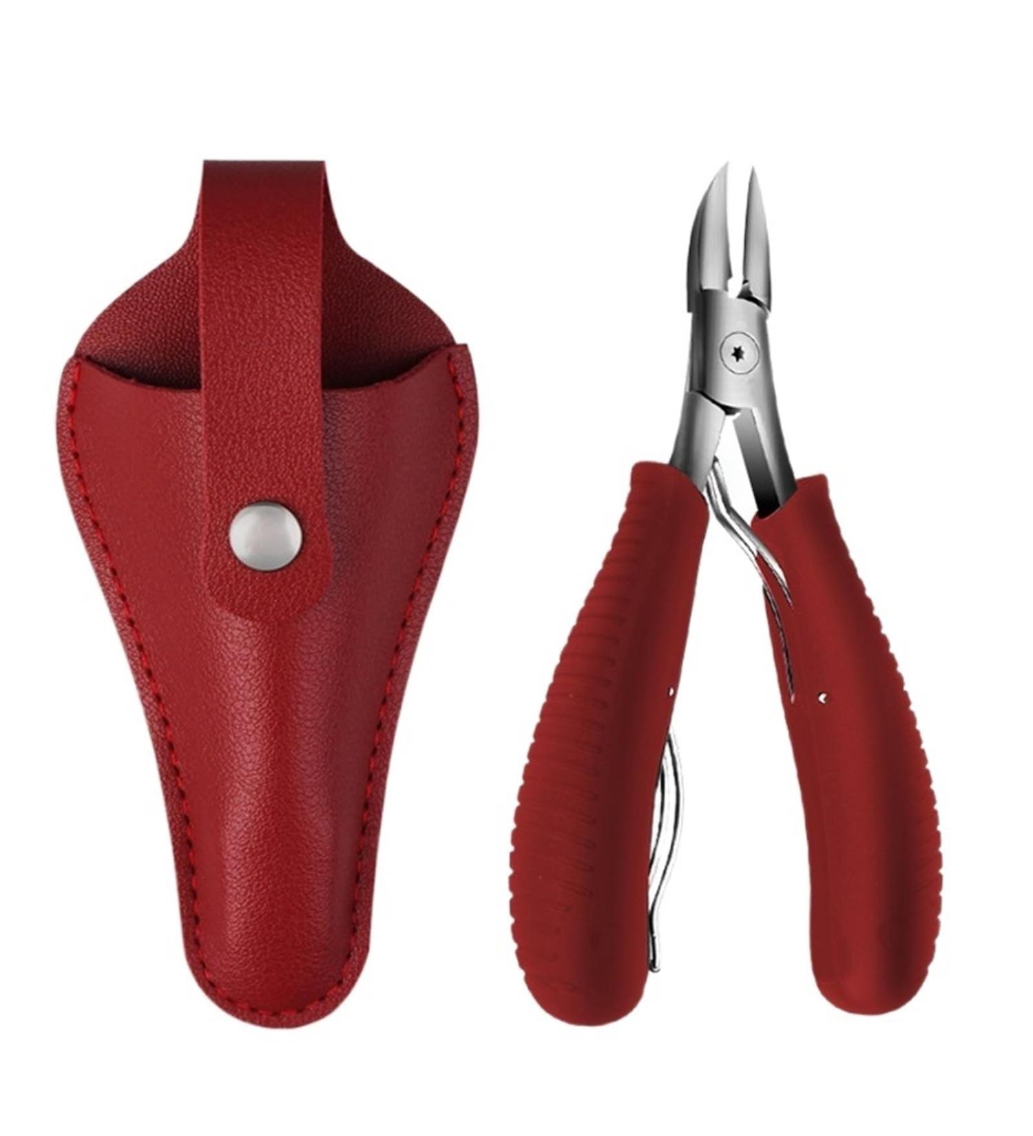Toenail Clippers for Thick Ingrown Toenails Stainless Steel Nail Cutter Professional Manicure Accessories Tools (Color : Red) - Buy Online on GoSupps.com