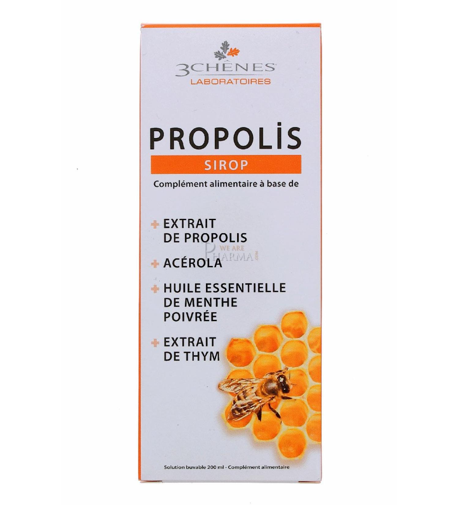 3CHENES - 3CHVIPR143 - Vitamine C Propolis Sirop - Flacon de 200 ml - Buy Online on GoSupps.com