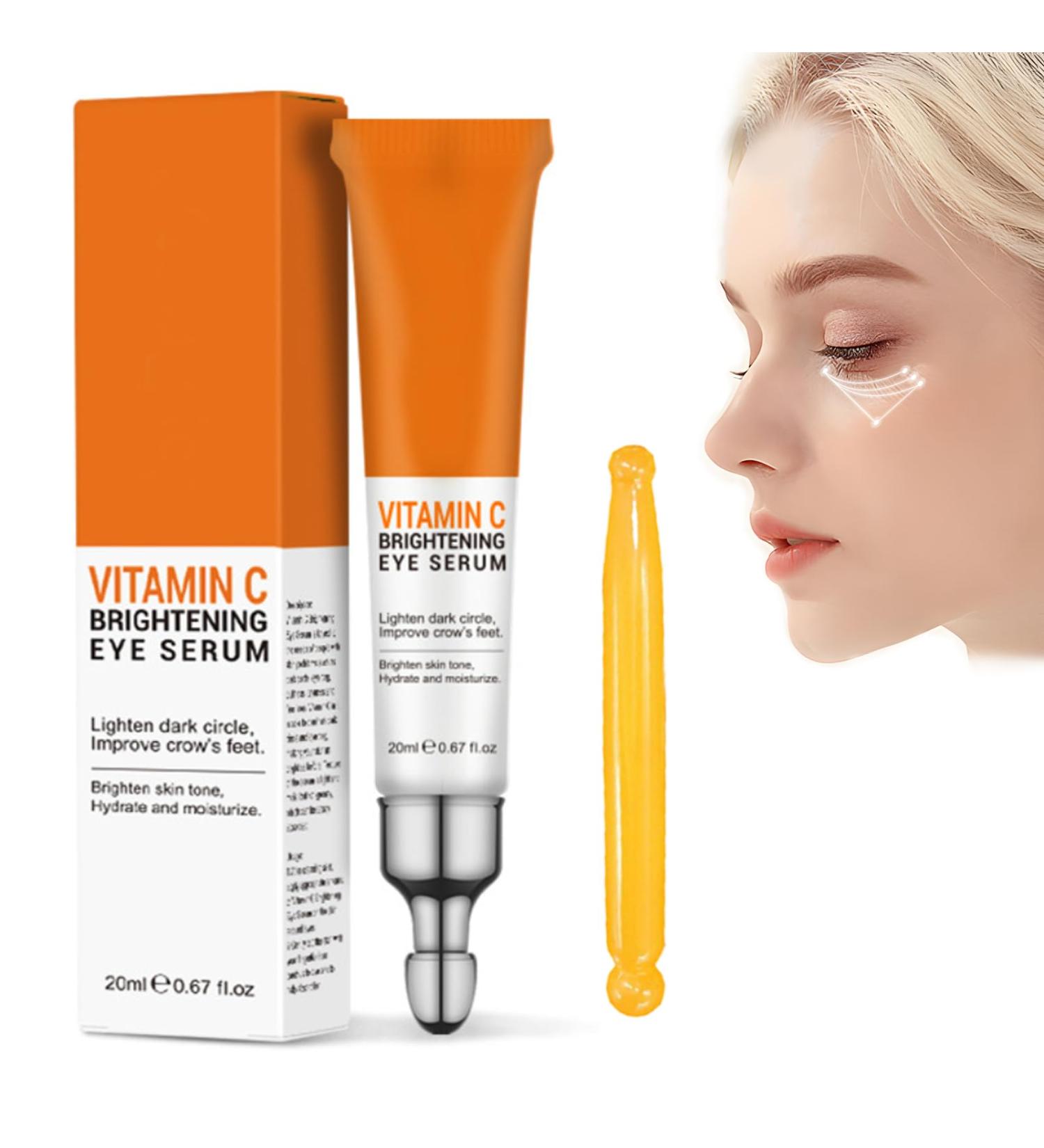 XdealCozyxc 20ml Vitamin C Eye Cream for Anti Wrinkle Brightening Firming Rejuvenate Under Eye - Buy Online on GoSupps.com