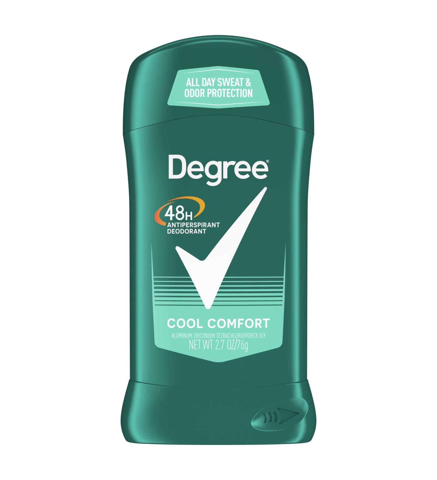 Degree Cool Comfort Antiperspirant Stick 2.7 oz - Pack of 8 - Buy Online on GoSupps.com