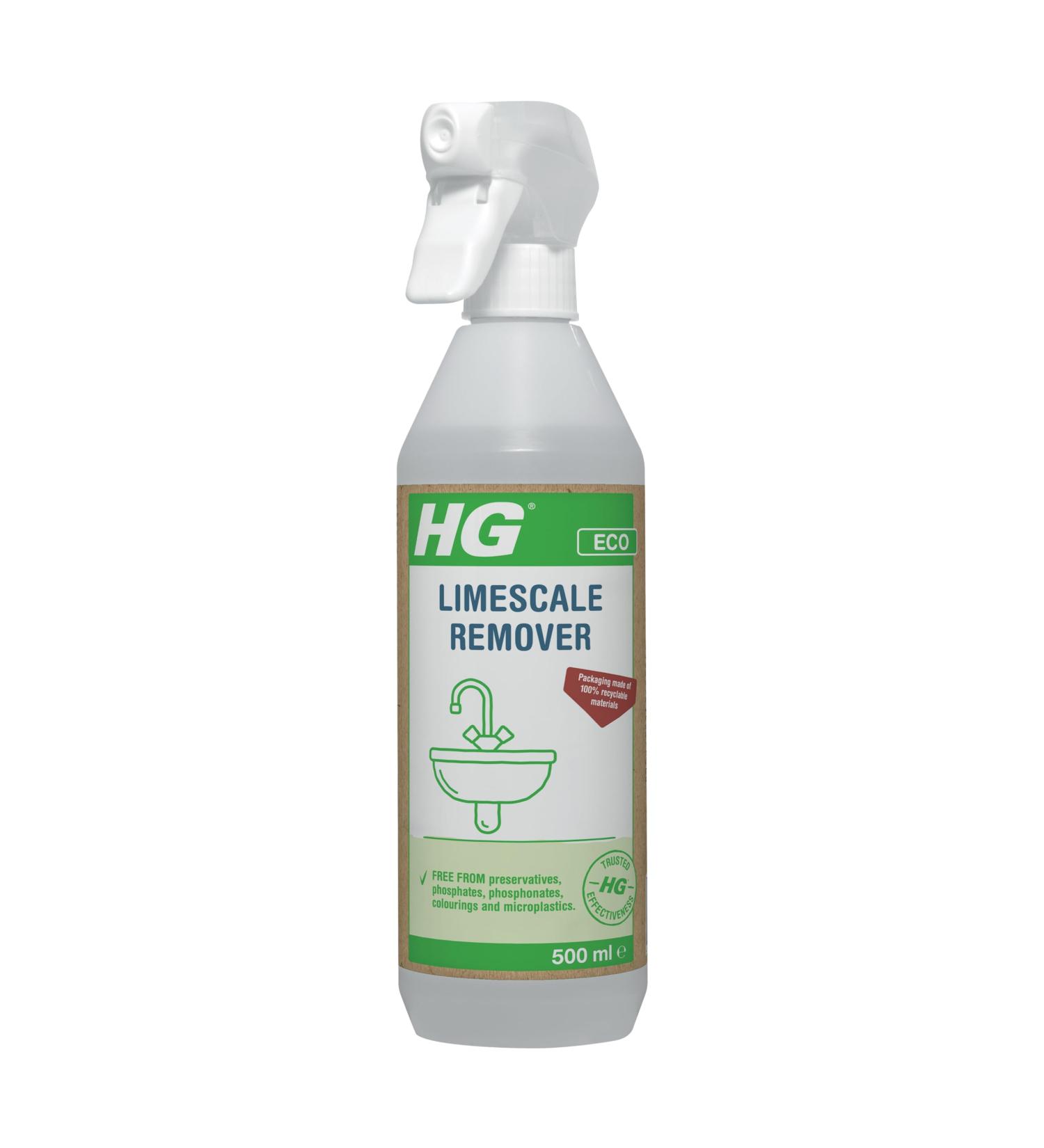 HG ECO Limescale Remover All Purpose Cleaner - 500ml | Kitchen & Bathroom Cleaner Spray | Eco-Conscious & Recyclable HG Cleaning Product - Buy Online on GoSupps.com