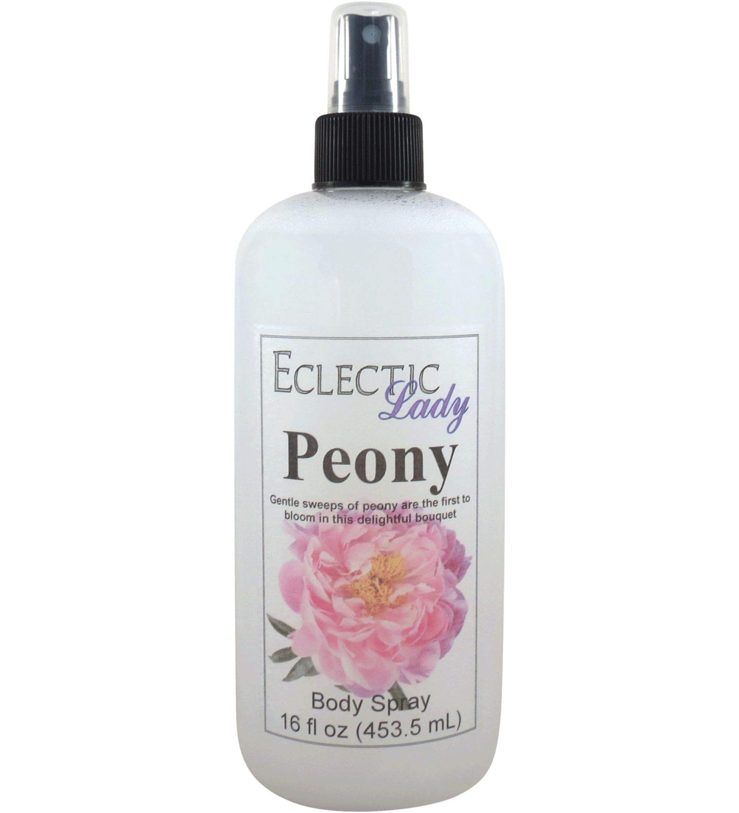 Peony Body Spray (Double Strength) 16 ounces Body Mist for Women with Clean Light & Gentle Fragrance Long Lasting Perfume with Comforting Scent for Men & Women Cologne with Soft Subtle Aroma For 16 Fluid Ounces (Double Strength) - Buy Online on GoSupps.com