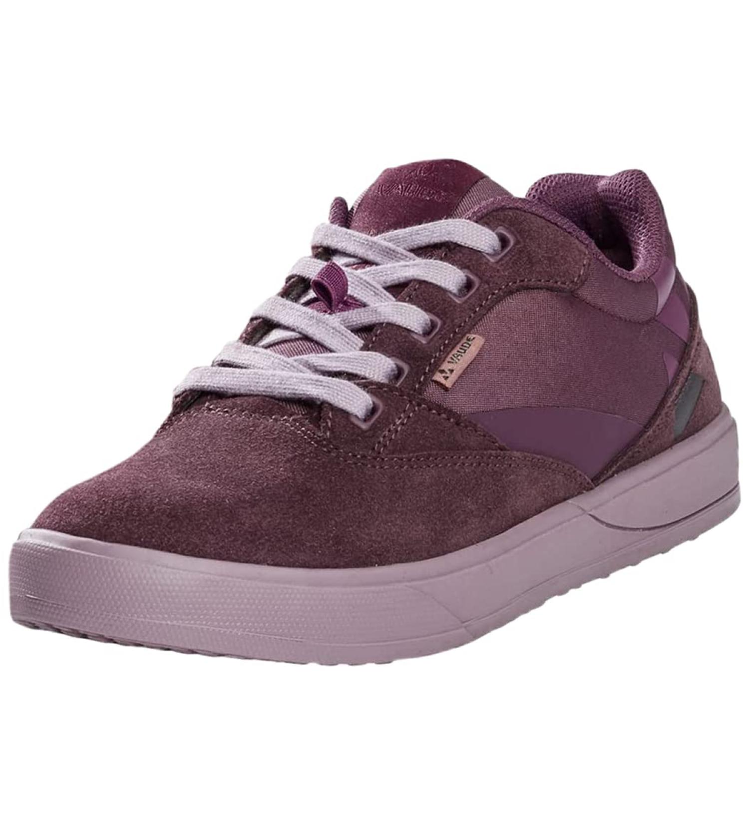 VAUDE Women's AM Moab Gravity Flat Pedal Cycling Shoe - Size 39 EU in Blackberry | International Shipping Available - Buy Online on GoSupps.com