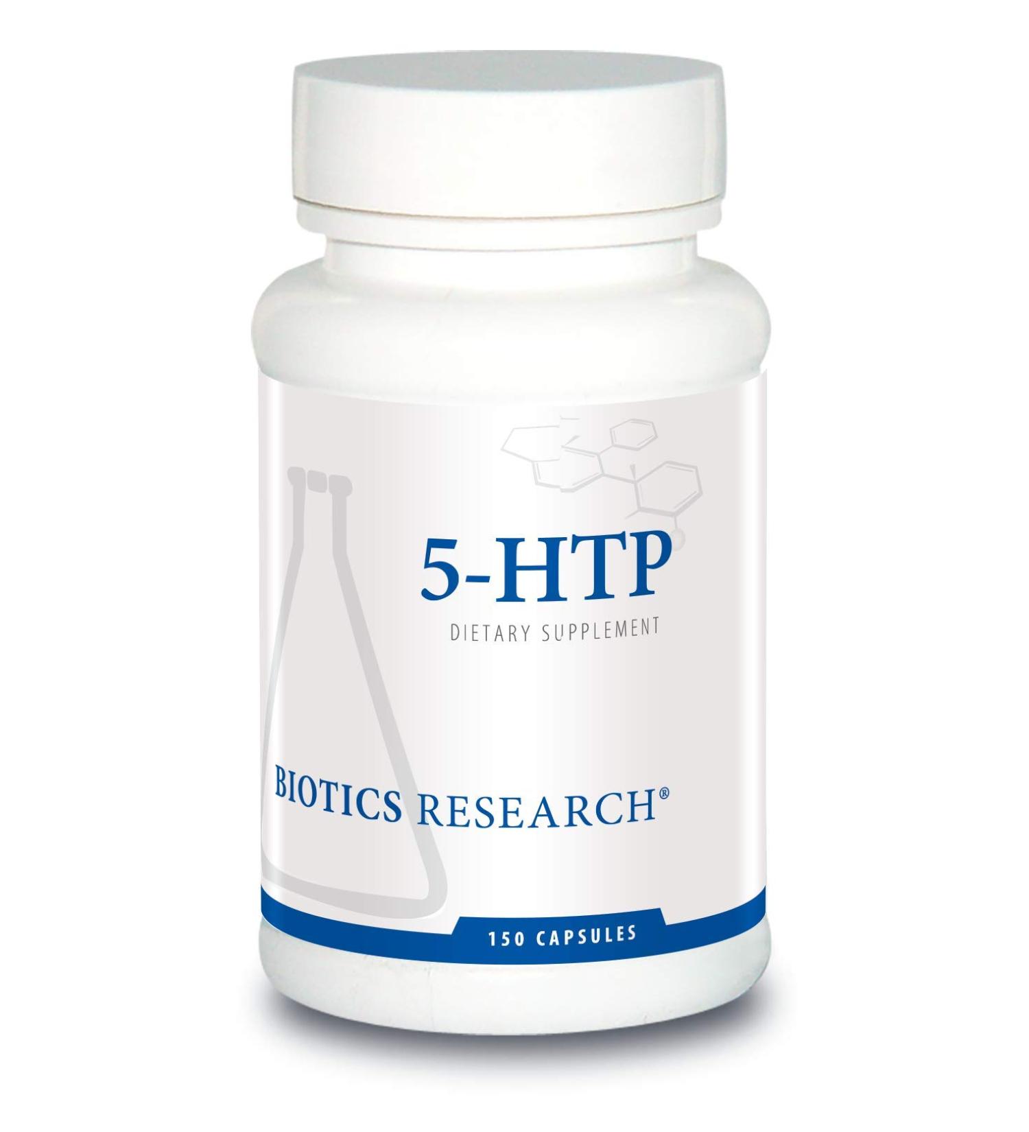 Buy Biotics Research 5HTP 50mg - Support Brain Health & Mood | 150 Capsules - International Shipping Available - Buy Online on GoSupps.com