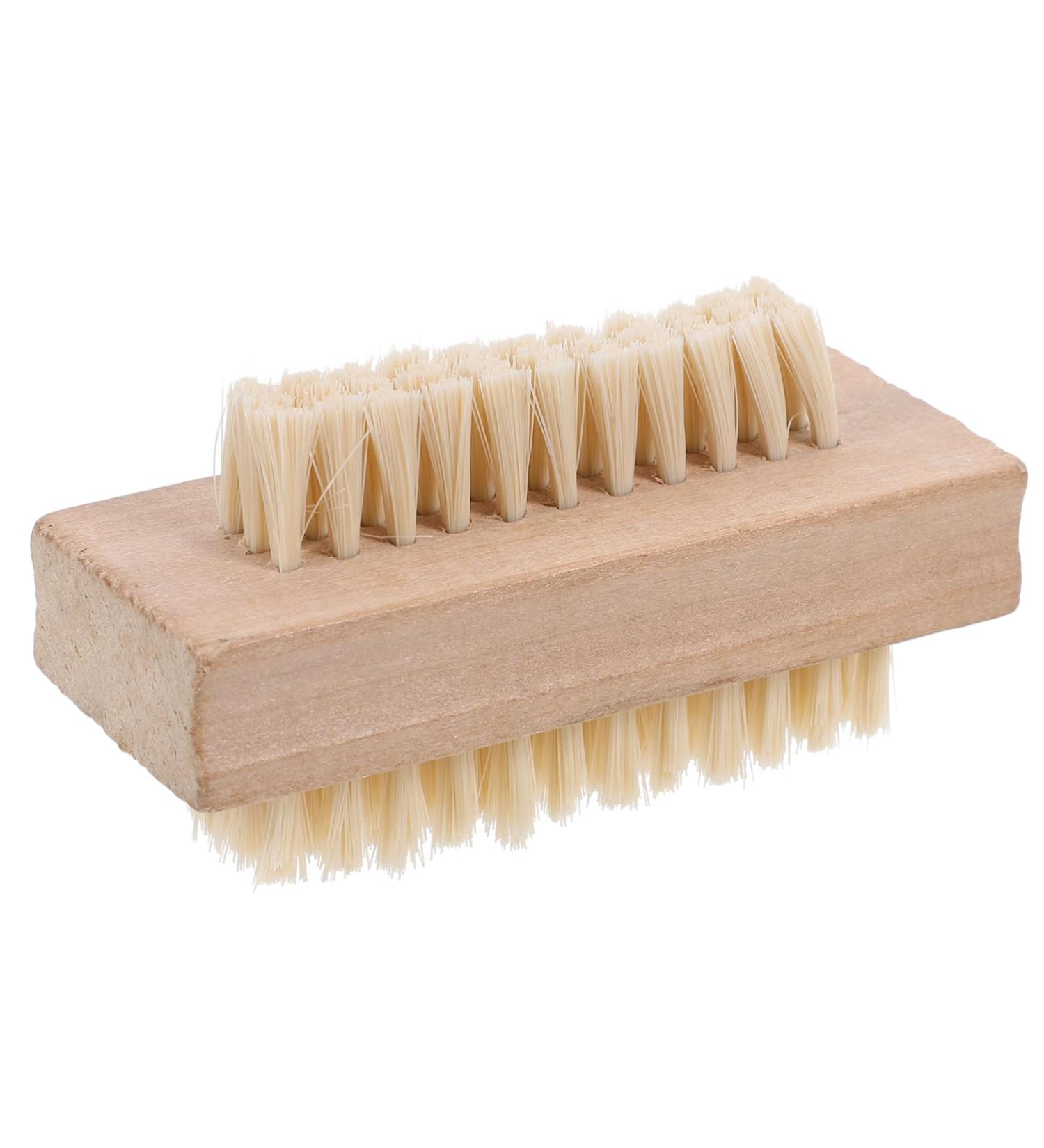 FOYTOKI Hand Scrubbing Brush One Toe Nail Brush Nail Brush Cleaner Hand Foot Brush Hard Nail Brush Hard Bristle Nail Brush Nail Tools Wooden Nail Brush Essential Oil Miss Bamboo Pedicure - Buy Online on GoSupps.com
