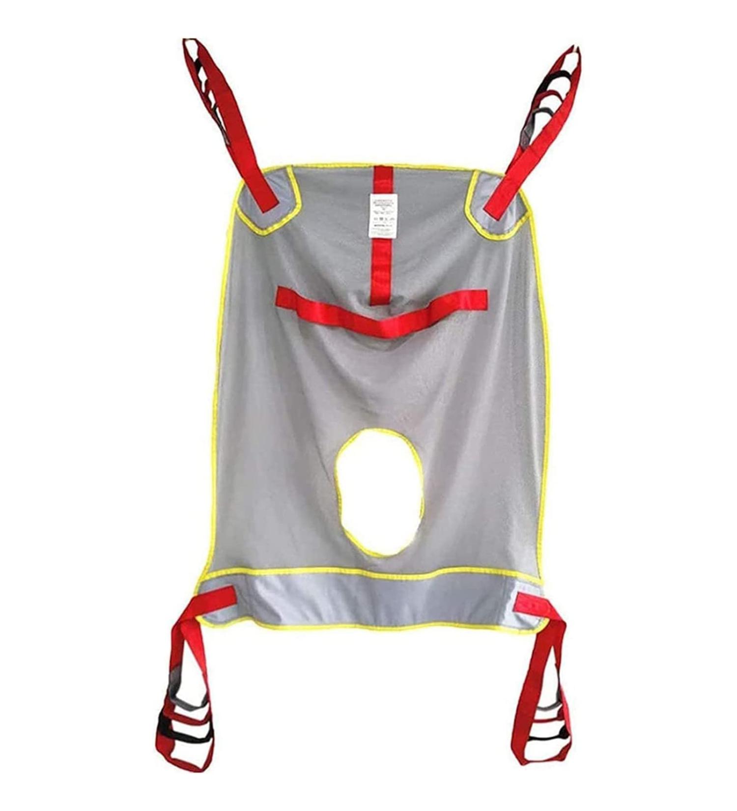 Patient Lifting Slings Patient Lift Sling with Head Support Commode Opening Heavy Duty Patient Lift Sling Patient Aid Full Body Mesh Patient Lift Sling Polyester Slings Medium - Buy Online on GoSupps.com