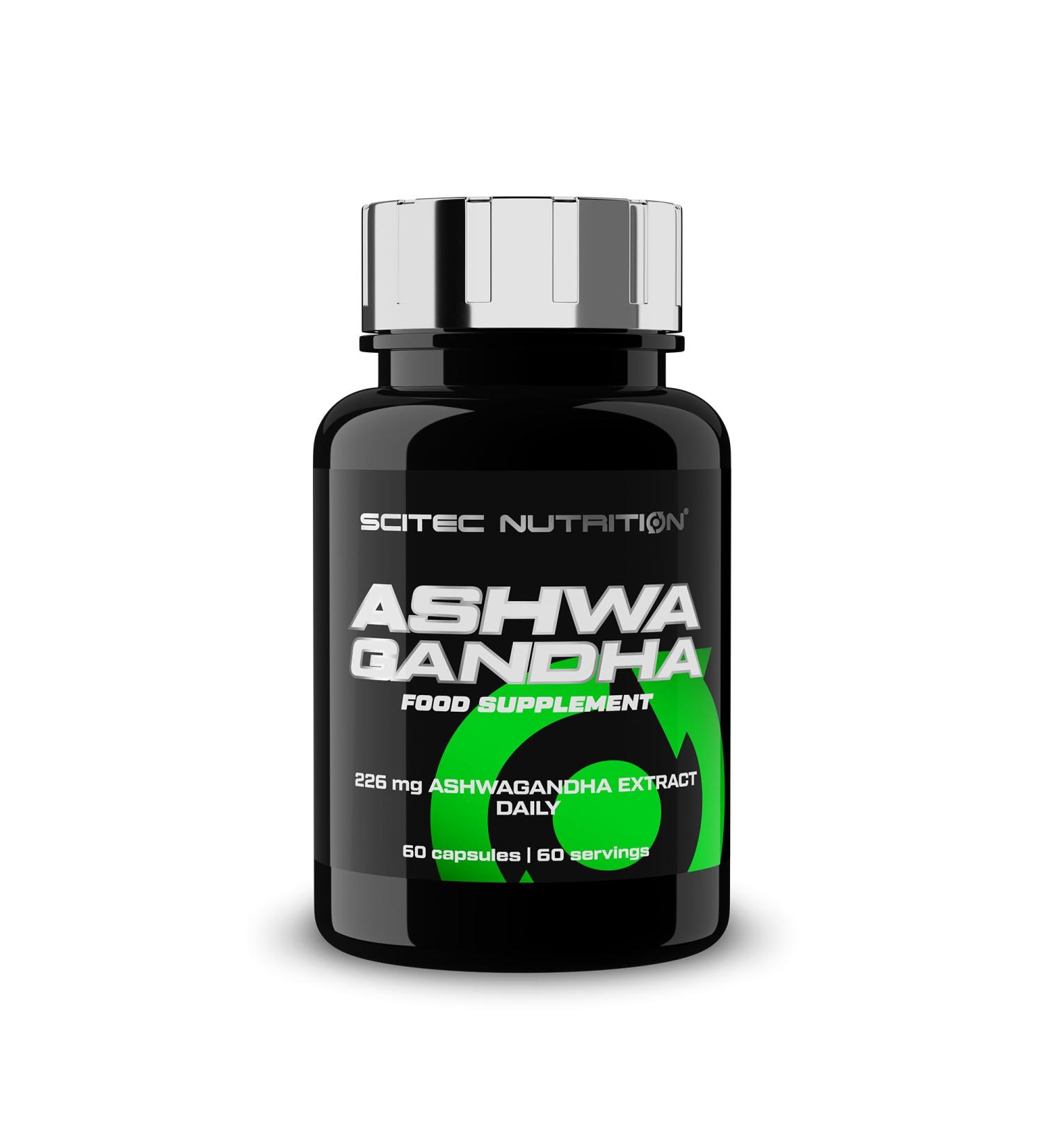 Scitec Nutrition Ashwagandha | Ashwagandha Root Extract | To support your immune system and your optimal stress level 60 capsules - Buy Online on GoSupps.com