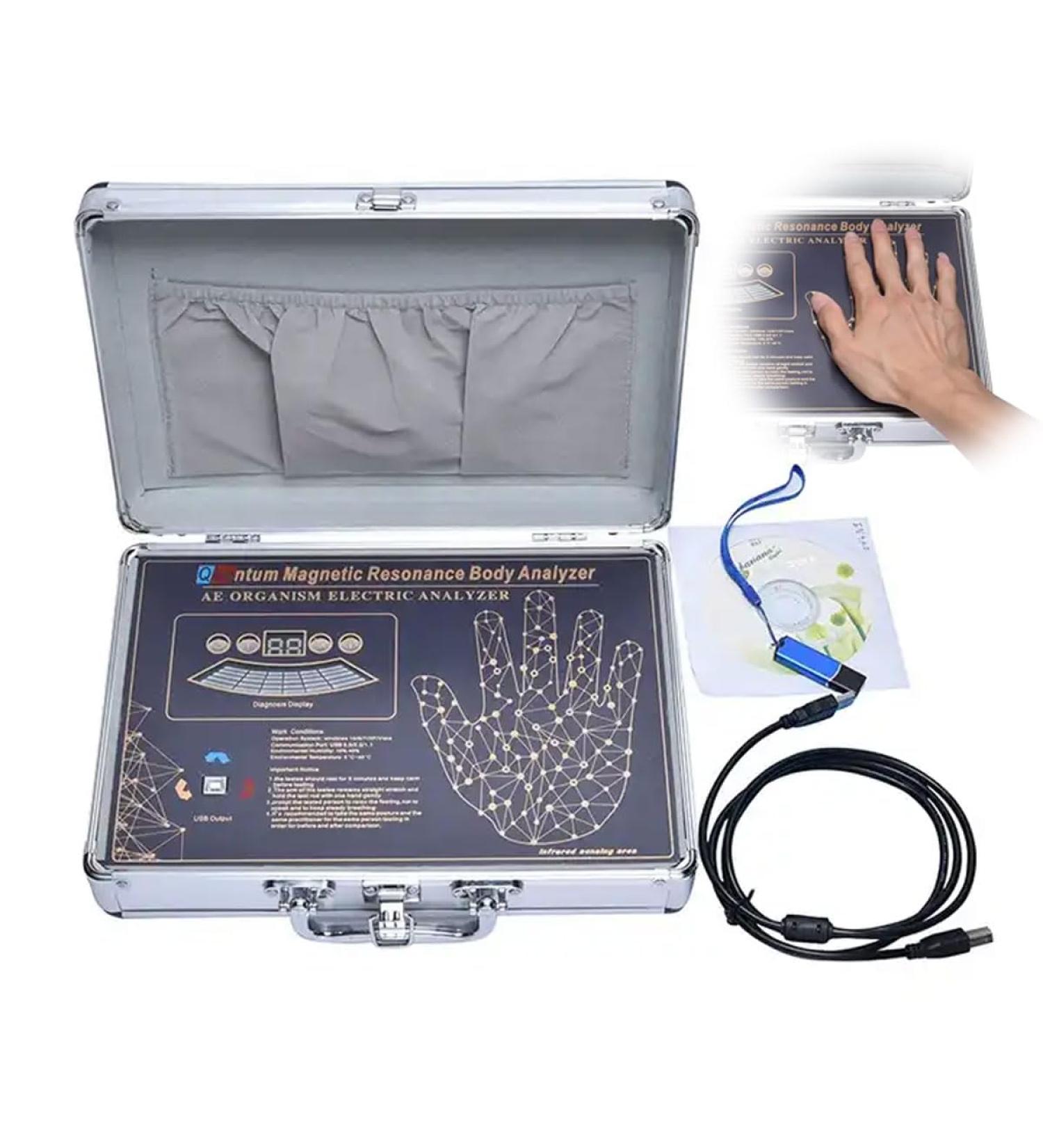 Buy BDJSN Portable Quantum Analyzer | Resonance Magnetic Health Detector | Dynamic 3D Full-Body Diagnosis Scanner | Fast & Precise Multilingual Analysis - Buy Online on GoSupps.com