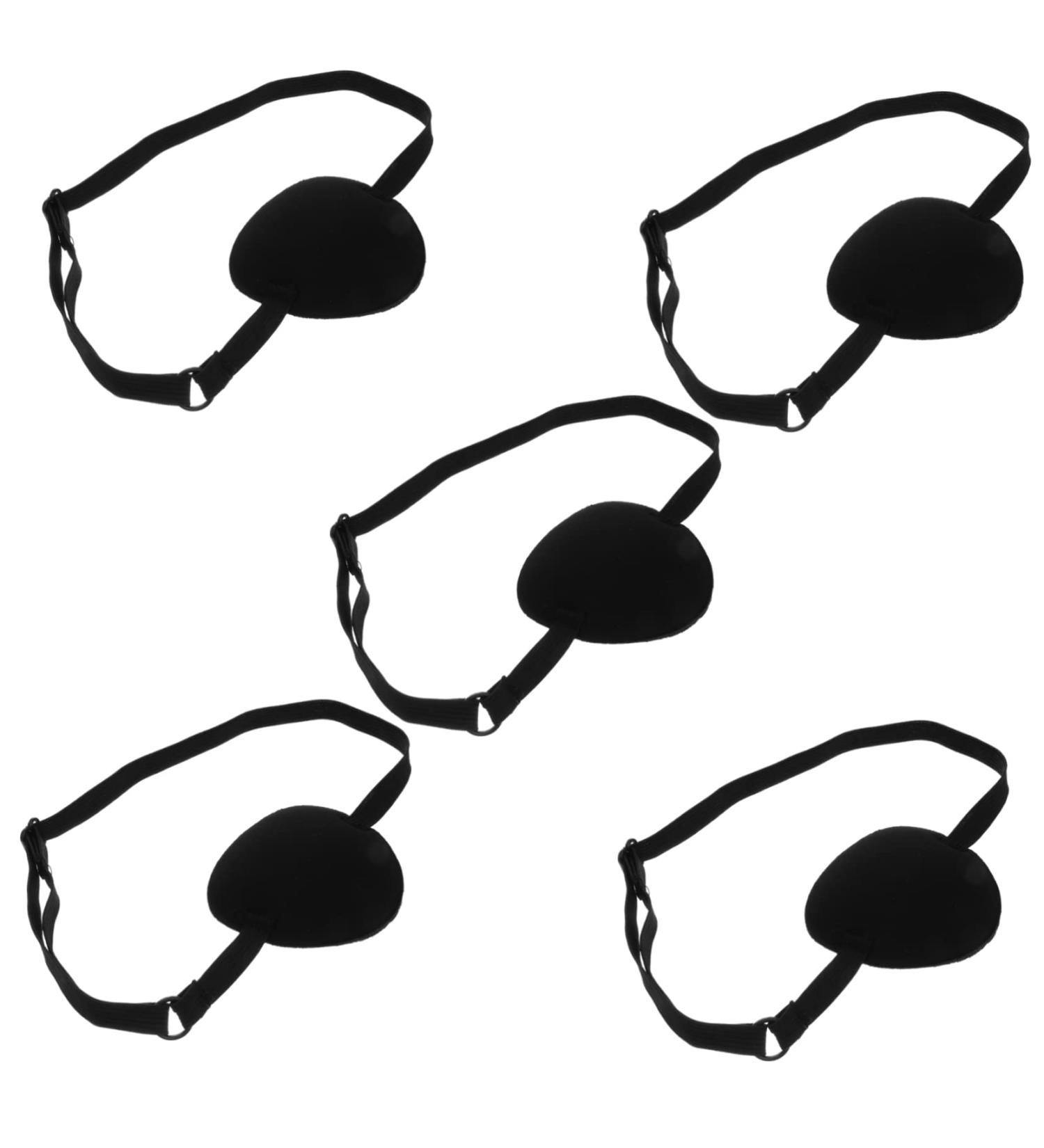 ORFOFE 10pcs Eye Patch Eye Cosplay Patch Adjustable Single Eye Covers Blindfolds for Adults Eye Mask - Buy Online on GoSupps.com