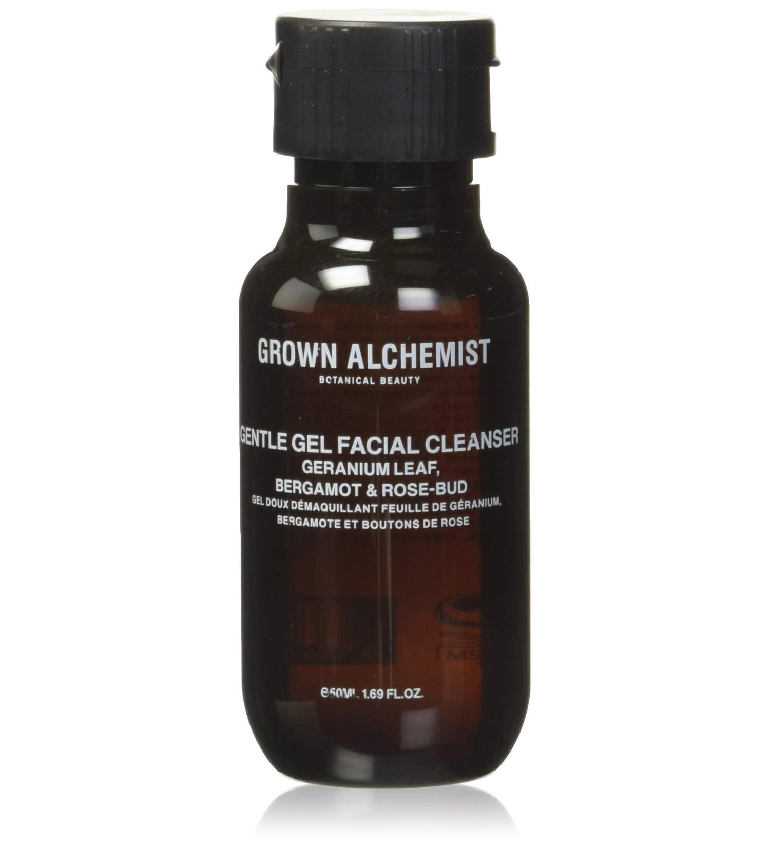 Grown Alchemist Gentle Gel Facial Cleanser - Bergamot Rosebud 50ml Travel Size | Best International Shipping - Buy Online on GoSupps.com