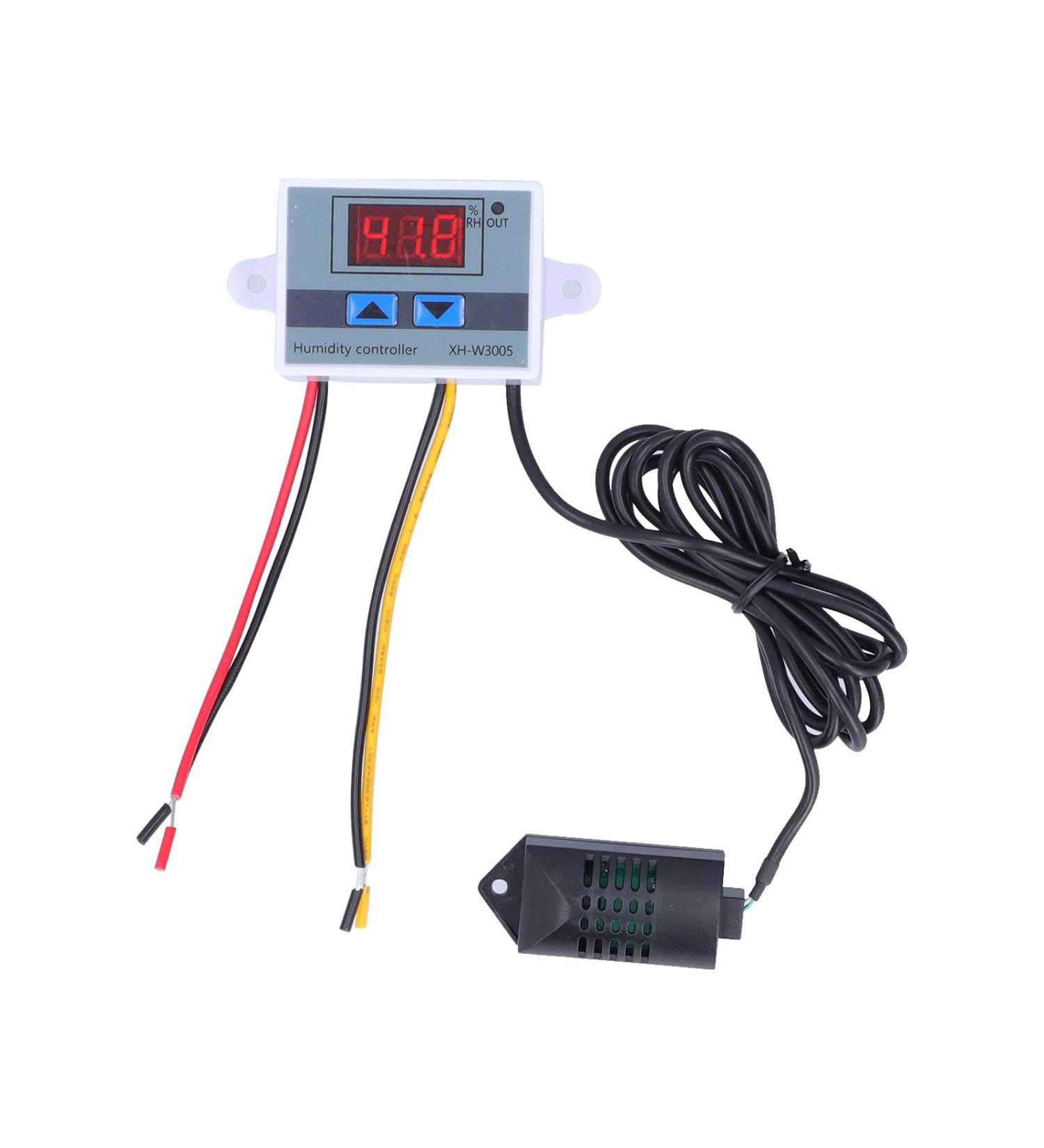 Digital Moisture Controller Sensor | Flexible Hygrometer Control Switch for Greenhouse Mushroom Cultivation - Buy Online on GoSupps.com