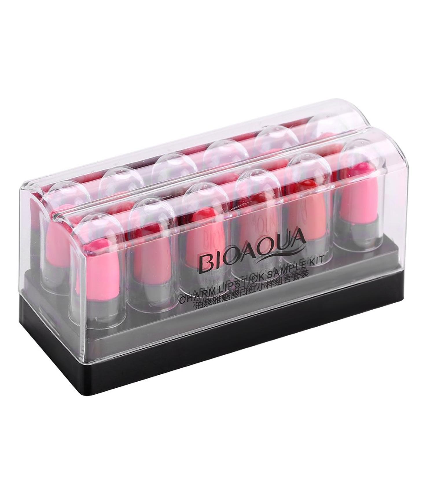 ANGGREK Lipstick - Moisturizing Waterproof Matte Lipgloss | Long Lasting 12 Colors - International Shipping Available - Buy Online on GoSupps.com