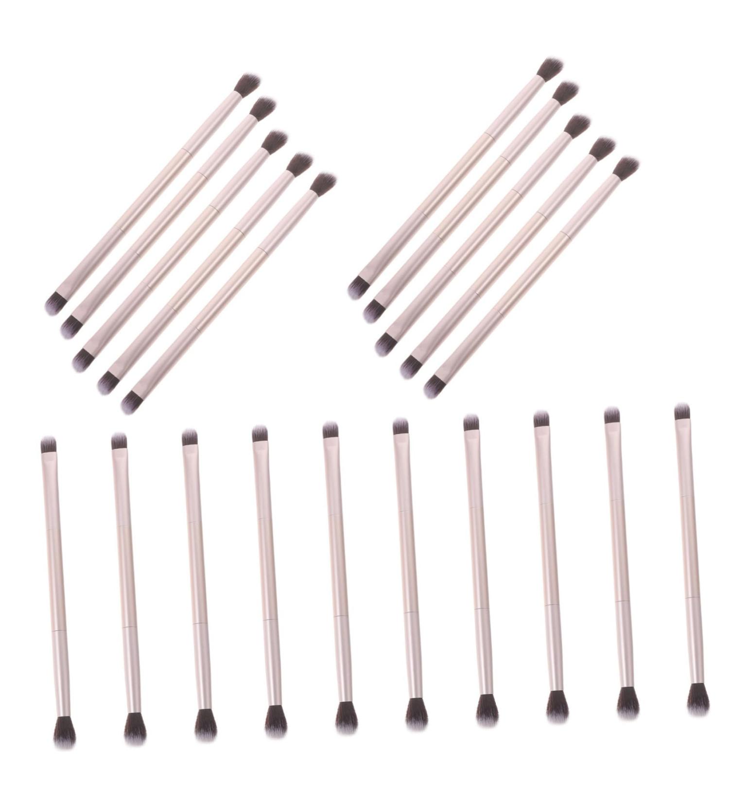 SOESFOUFU 20pcs Eye Brush for Makeup Double-ended Makeup Brush Eyeshadow Brush Eye Shadow Brush - Buy Online on GoSupps.com