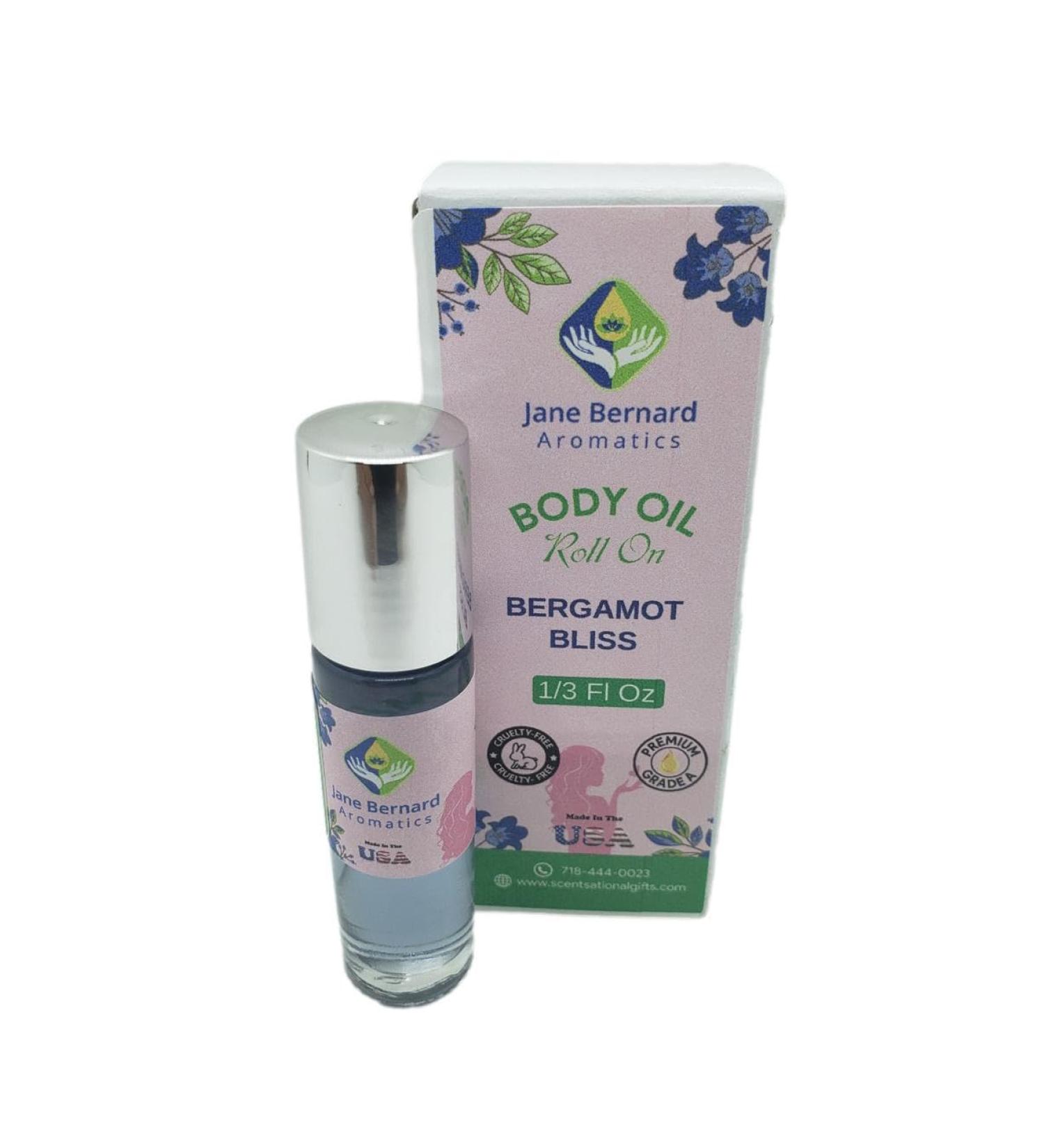 Jane Bernard Perfume Oil Bergamot Bliss Inspired by Satorini Sunrise -Type Women Fragrance Body Oil_10ml_1/3 Oz Roll On - NOT AN ORIGINAL BRAND - Buy Online on GoSupps.com