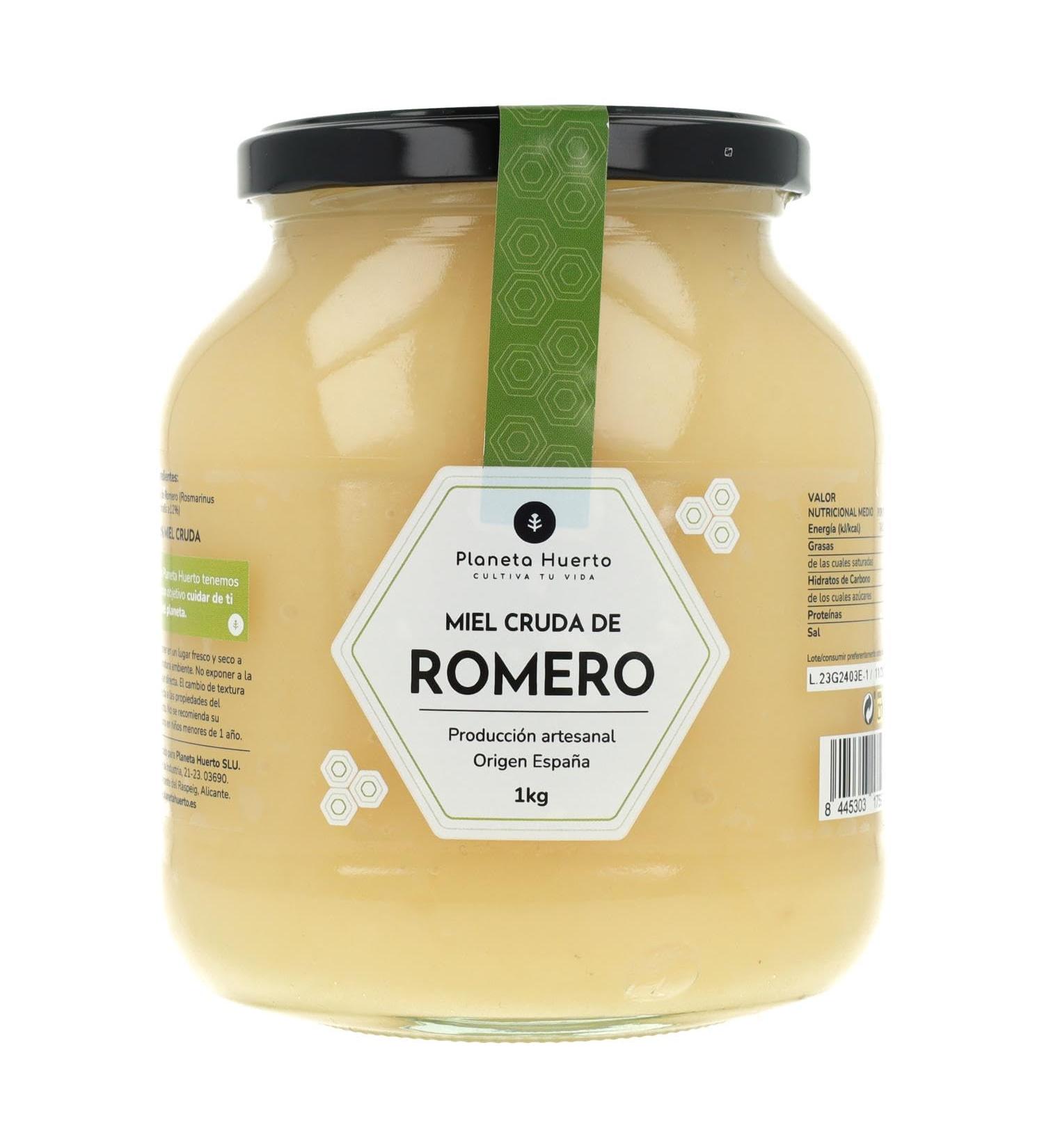 Raw rosemary honey planet vegetable garden 1kg - Buy Online on GoSupps.com