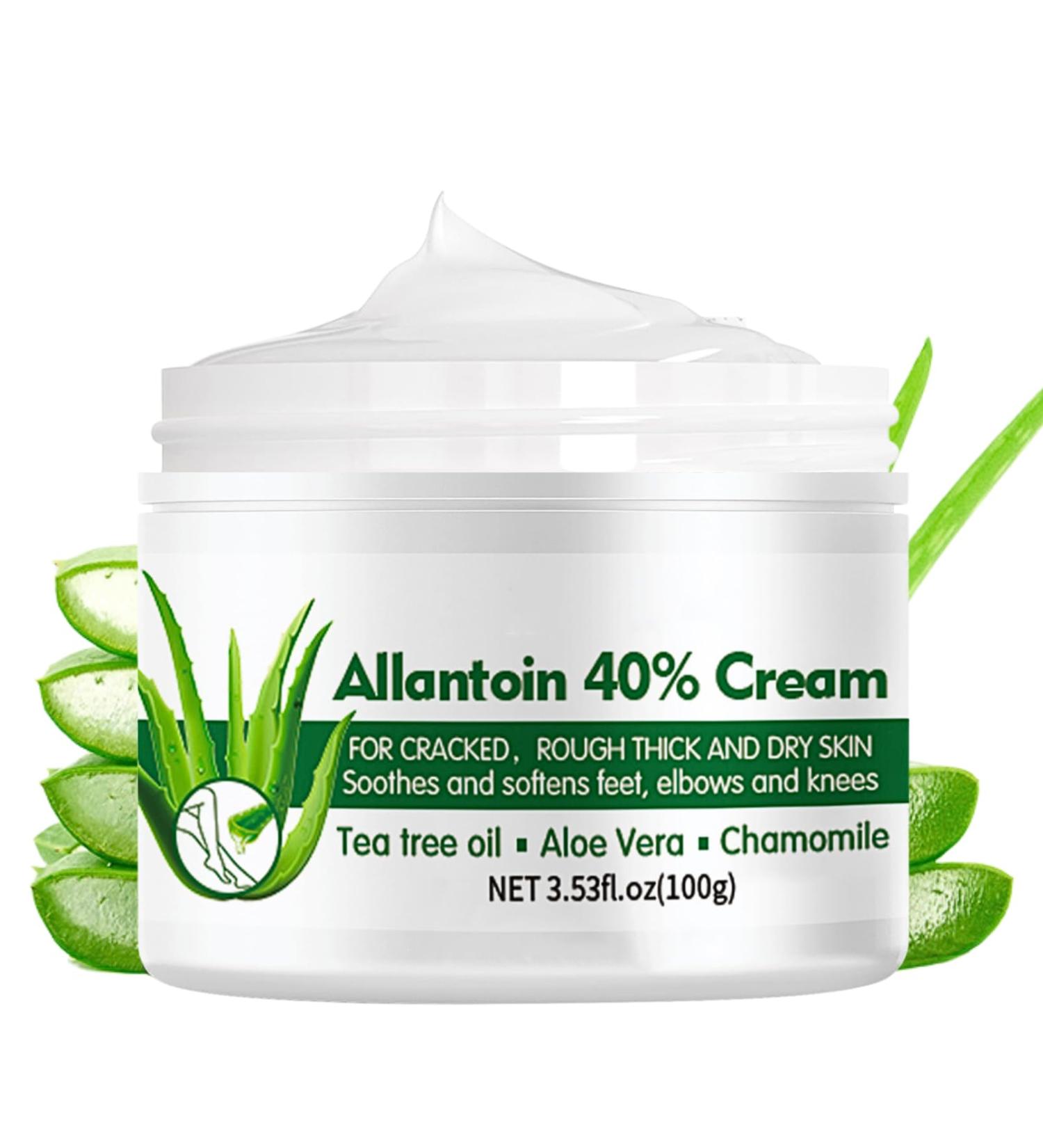 Urea Cream 40 Percent for Feet 40% Urea Cream for Cracked Heels and Dry Skin Aloe Vera Foot Cream with Tea Tree Oil Deep Moisturizing Callus Remover Nourishes Soften for Feet/Knees/Hands/Elbows - Buy Online on GoSupps.com