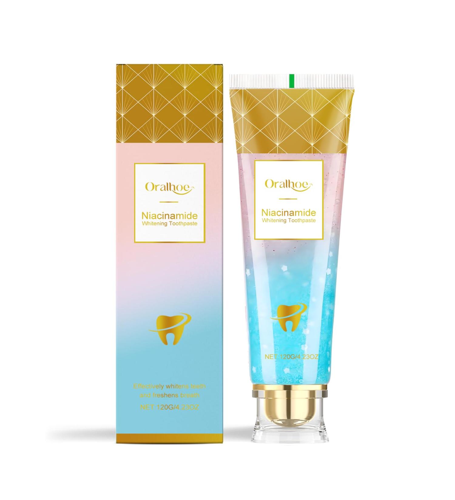 Brightening Toothpaste Daily Gentle Care Removes Stains Brightens Freshens Reduces Odor Maintenance Toothpaste - Buy Online on GoSupps.com