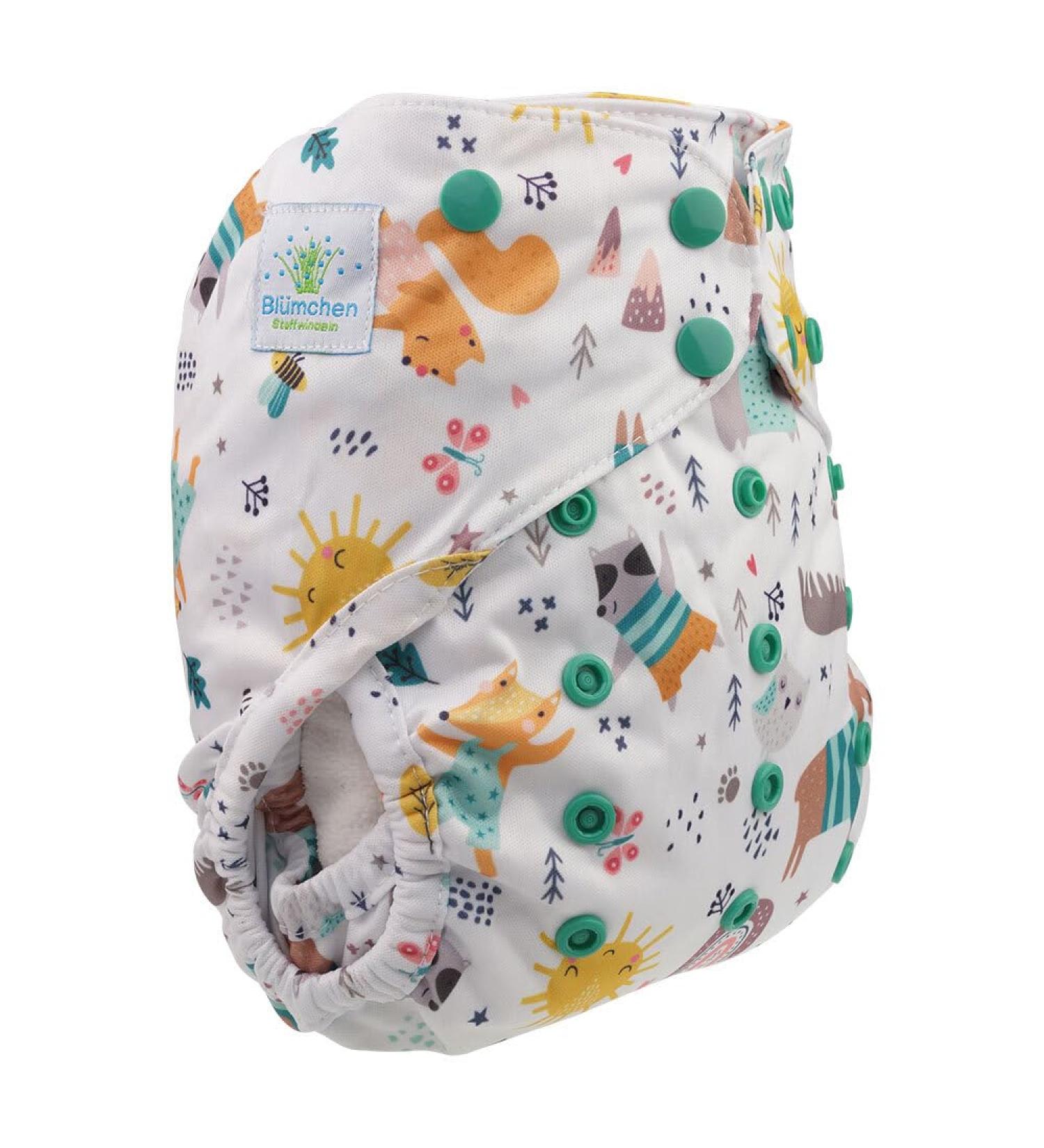 Bl mchen One Size Overpants Drucki - 3-16kg Elch
