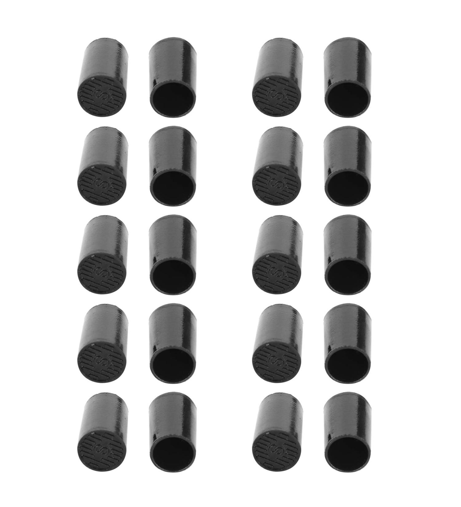 Zerodis 10 Pairs High Heel Tip Replacement Kits - Black CPU Polyurethane 10mm Inner Diameter for Shoe Repair - Buy Online on GoSupps.com