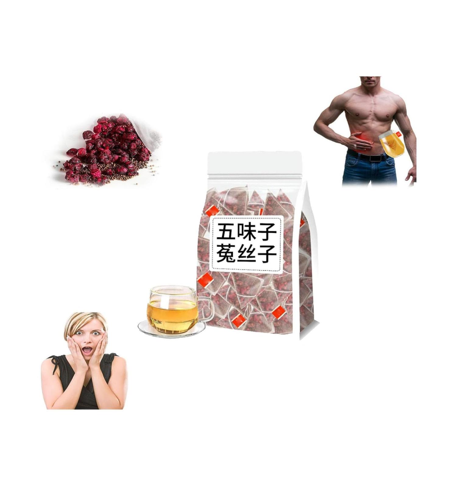 Men S Essentials Five Flavors Goji Berry Tea 5 Flavours Goji Berry Tea - Five Flavour Goji Berry Tea Five Flavors Wolfberry Tea Health Liver Care Tea Chinese Herbal Medicine For Men (1 Box) - Buy Online on GoSupps.com