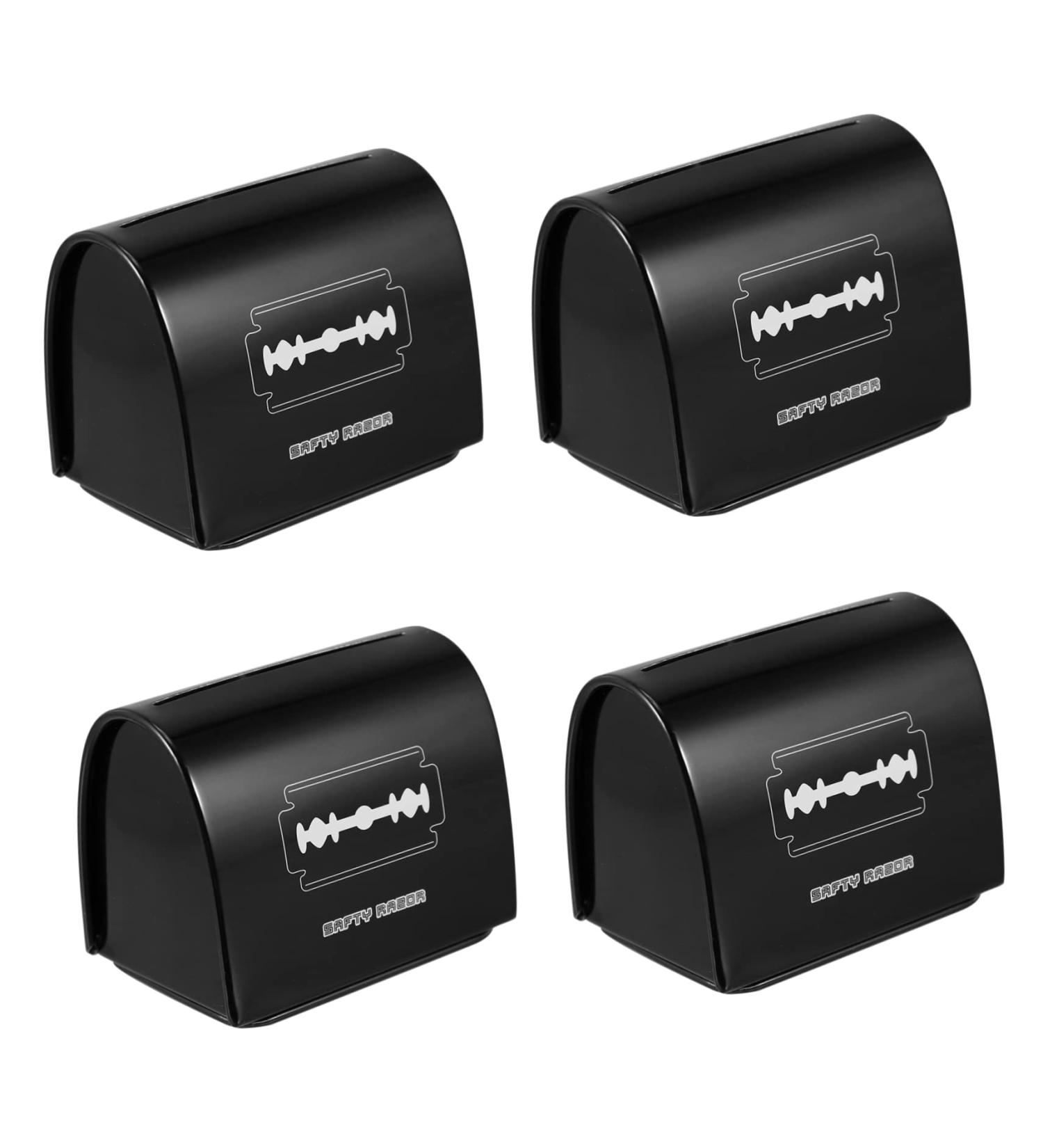 Frcolor 4-Piece Razor Blade Disposal Box - Eco-Friendly Storage for Safe Recycling | Autumn Razor Dispenser Guide Container - Buy Online on GoSupps.com