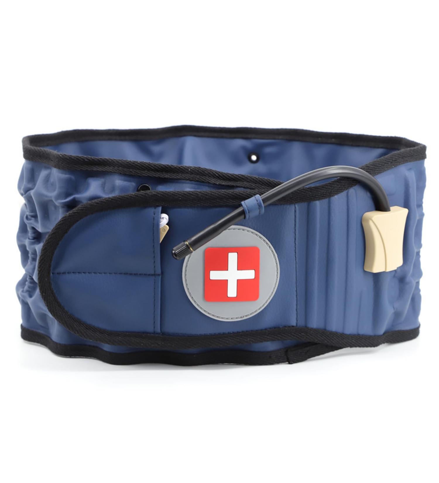 Buy Cusma Decompression Back Belt - Inflatable Spinal Hip & Lumbar Traction Device for All Sizes (29-49 Waist) - Best Support for Men & Women - Buy Online on GoSupps.com