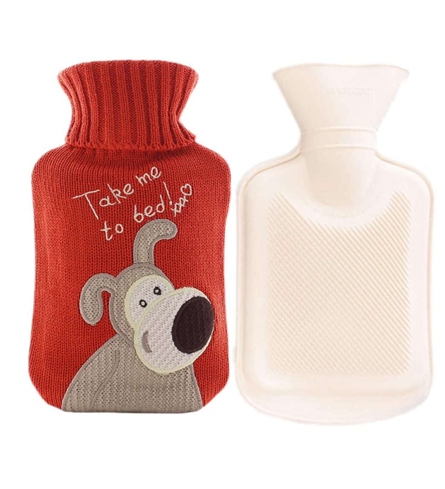 MYAMIA Hot Water Bottle for Winter - Removable Cover for Hands & Feet - Cozy Comfort for Cold Days - Shipping Worldwide - Buy Online on GoSupps.com